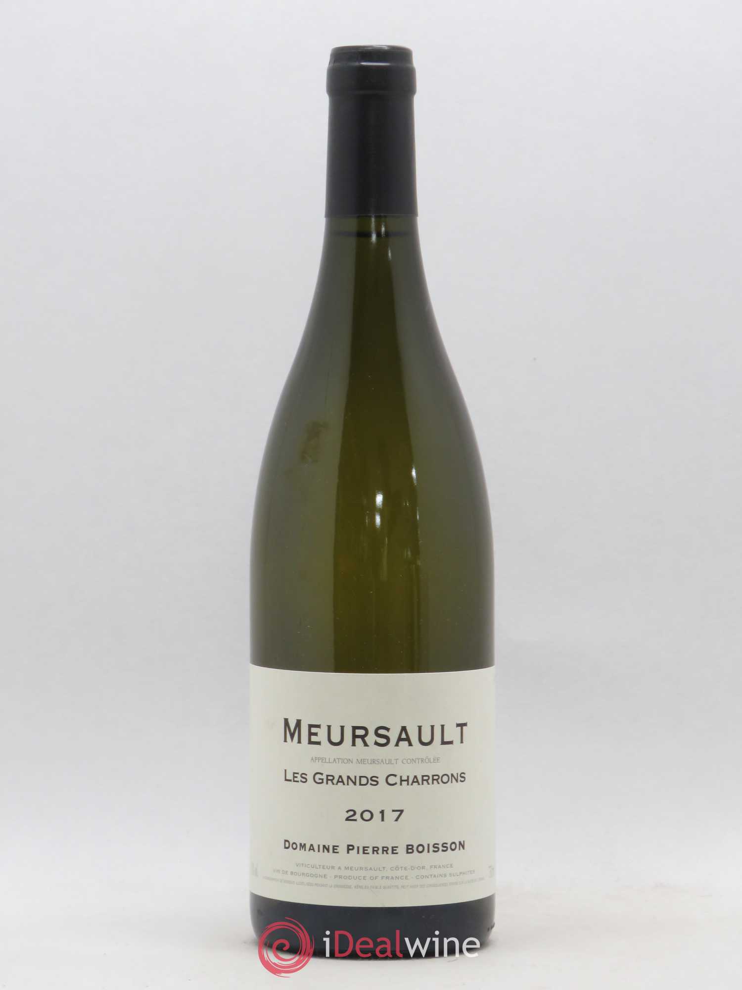 Meursault Pierre Boisson (Domaine) Les Grands Charrons 2017 - Posten von 1 Flasche - 0