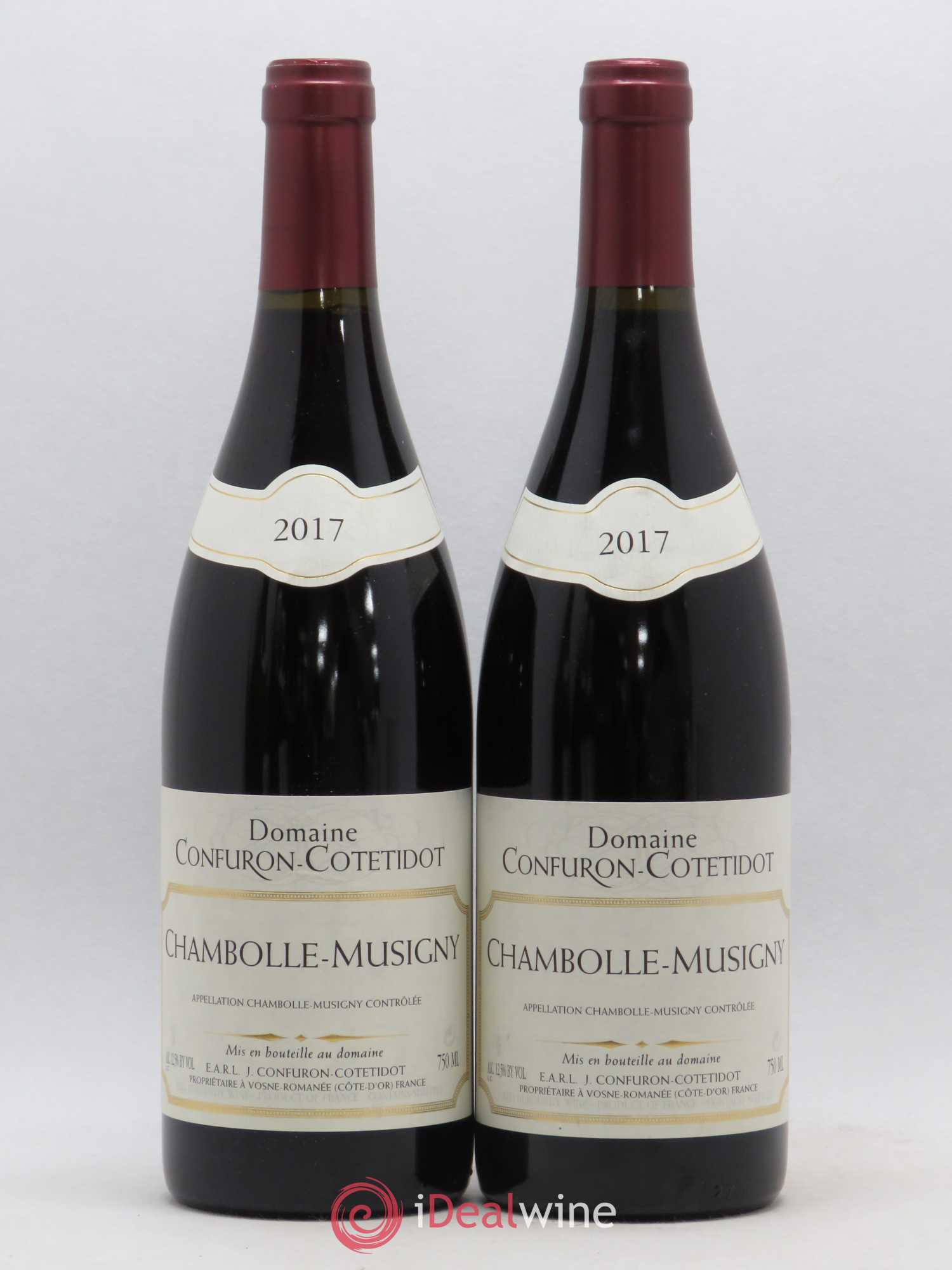 Chambolle-Musigny Confuron-Cotetidot 2017 - Lot de 2 bouteilles - 0