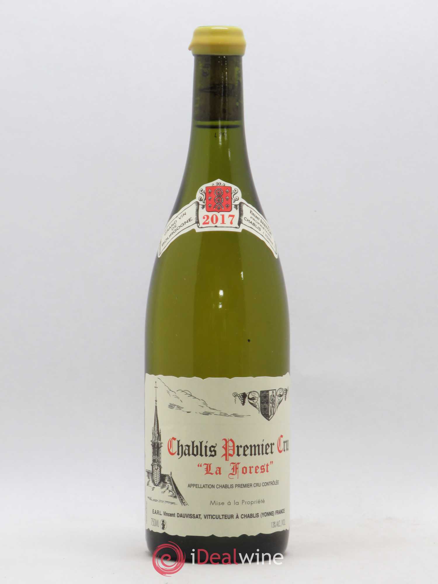 Chablis 1er Cru La Forest Vincent Dauvissat (Domaine) 2017 - Lot de 1 bouteille - 0