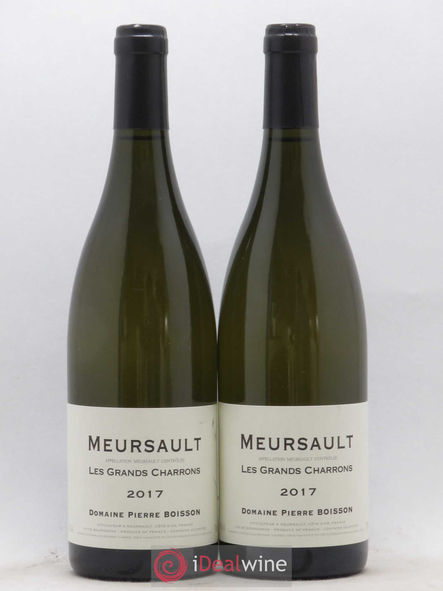 Meursault Les Grands Charrons Pierre Boisson (Domaine) 2017 - Lot de 2 bouteilles - 0