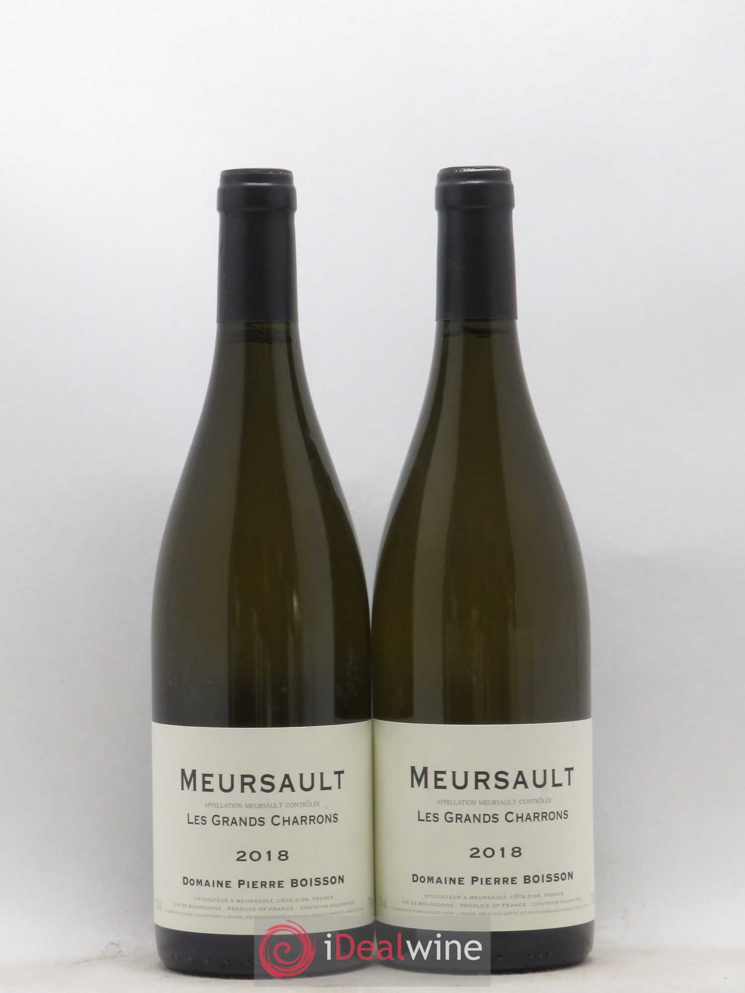 Meursault Les Grands Charrons Pierre Boisson (Domaine) 2018 - Lot de 2 bouteilles - 0