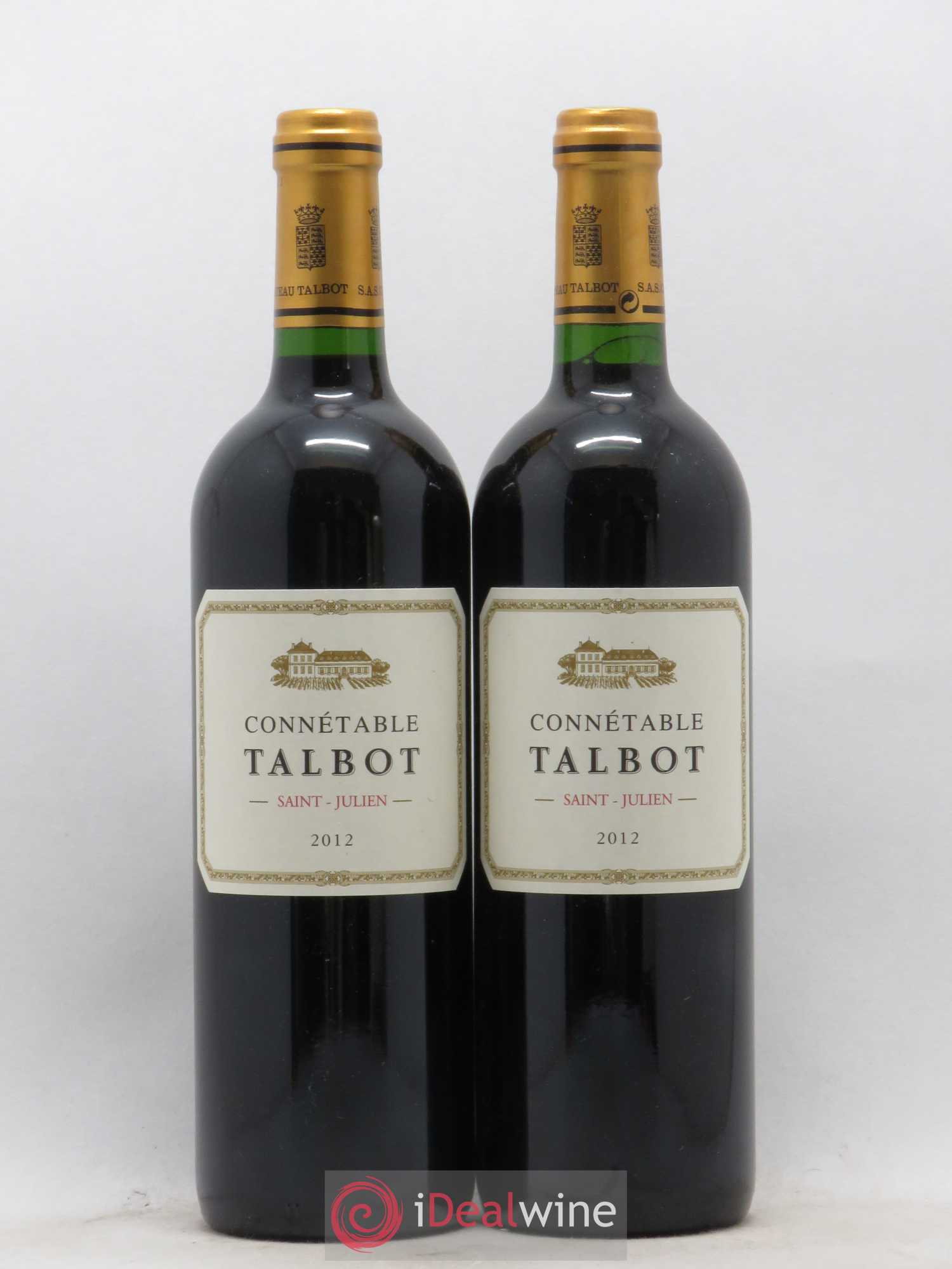 Connétable de Talbot Second Vin 2012 - Lot de 2 bouteilles - 0