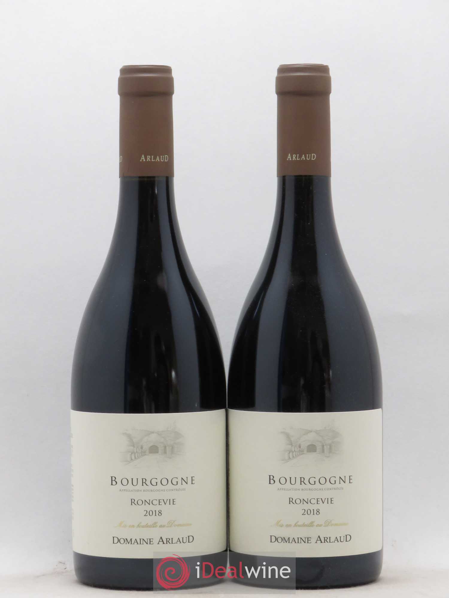 Bourgogne Roncevie Arlaud 2018 - Lot de 2 bouteilles - 0