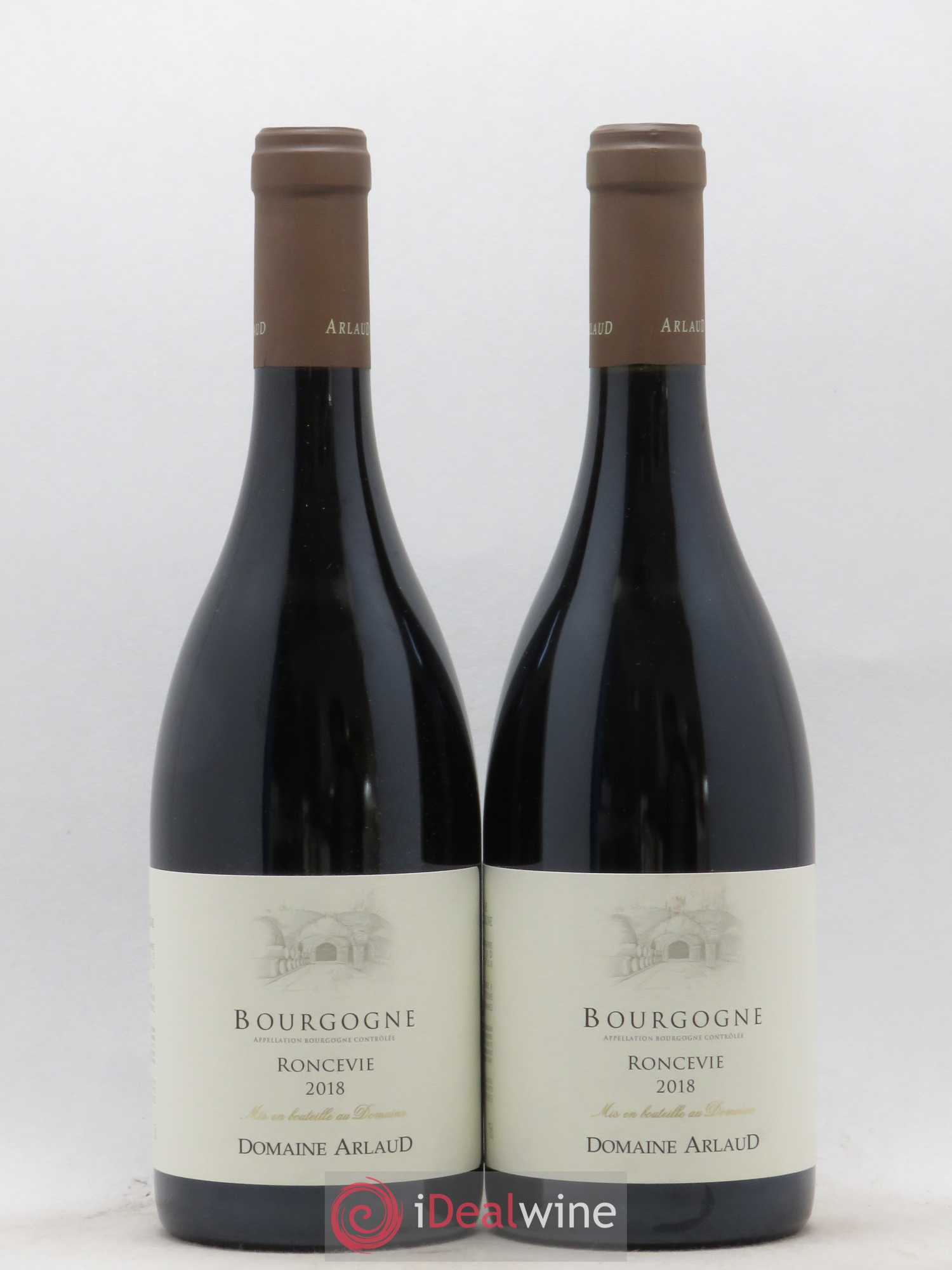 Bourgogne Roncevie Arlaud 2018 - Lot de 2 bouteilles - 0