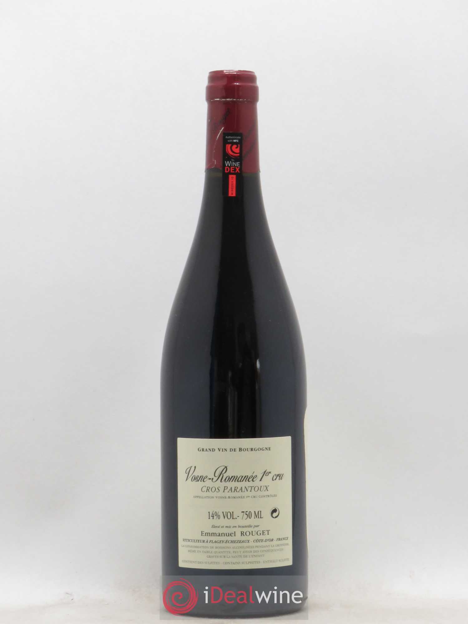 Vosne-Romanée 1er Cru Cros Parantoux Emmanuel Rouget 2018 - Posten von 1 Flasche - 1