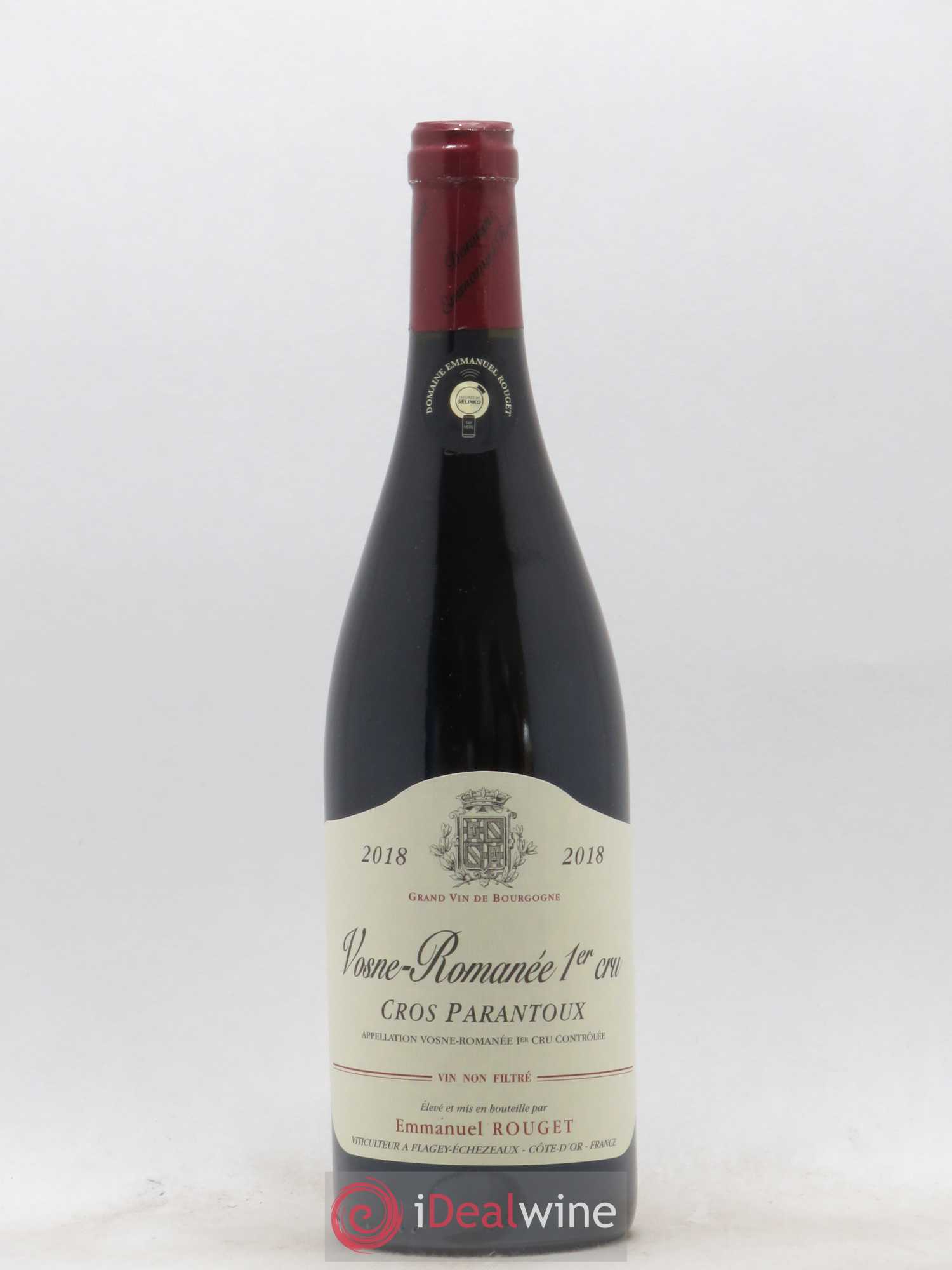 Vosne-Romanée 1er Cru Cros Parantoux Emmanuel Rouget 2018 - Posten von 1 Flasche - 0