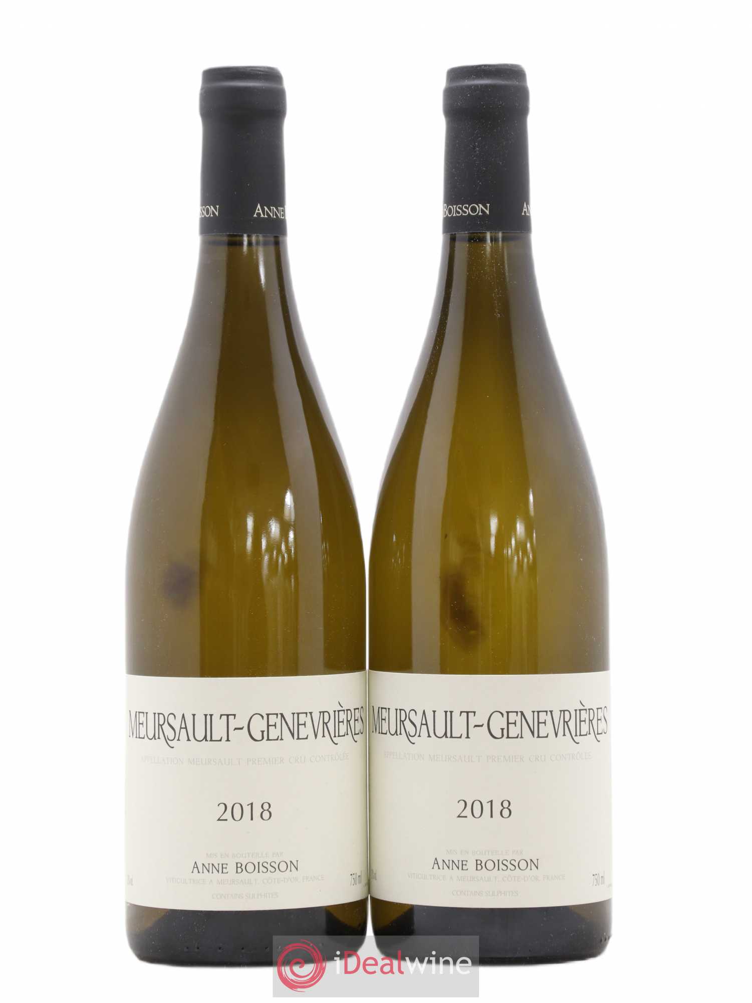 Meursault 1er Cru Genevrières Anne Boisson 2018 - Posten von 2 Flaschen - 0