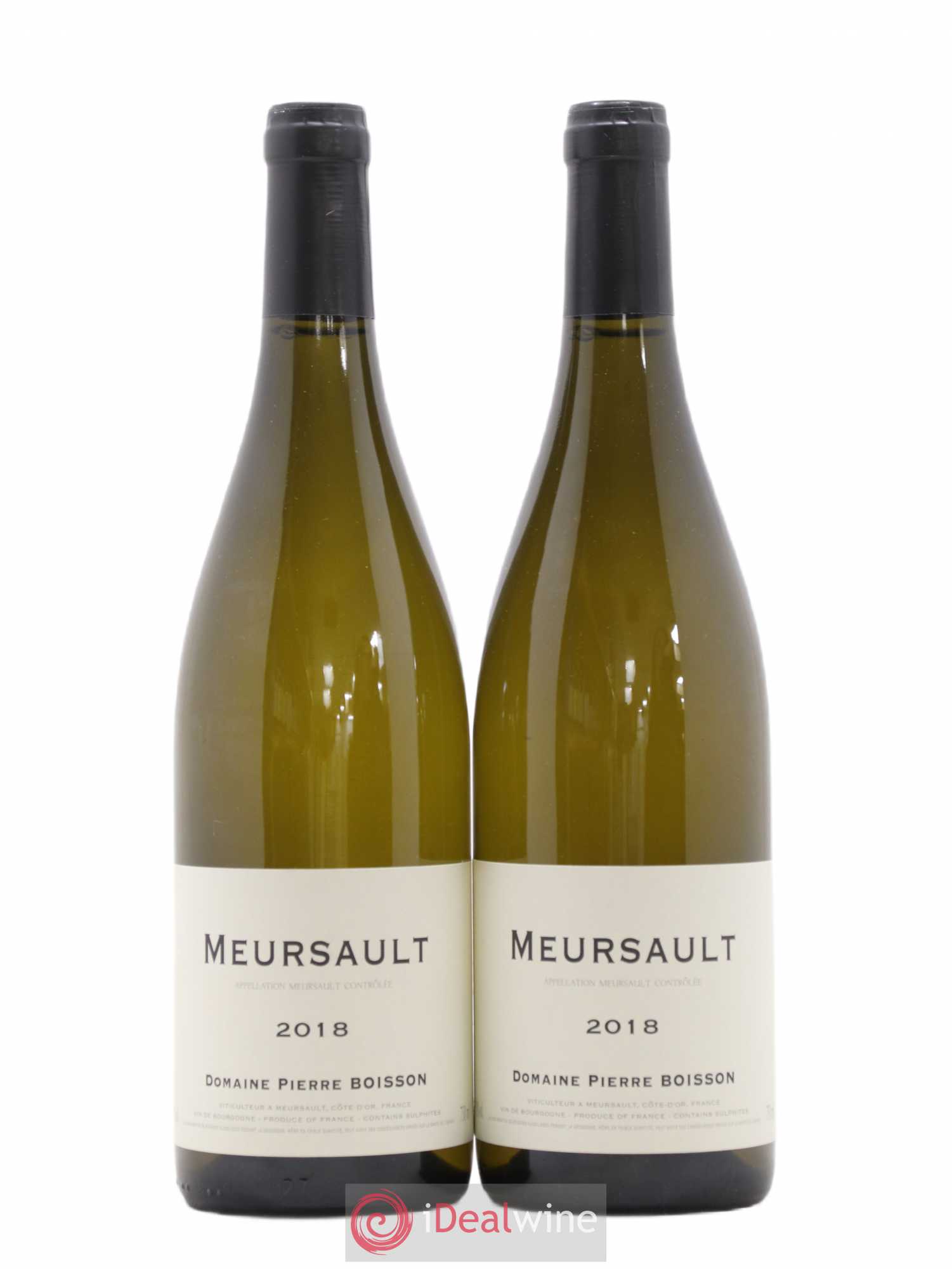 Meursault Pierre Boisson (Domaine) 2018 - Lot de 2 bouteilles - 0