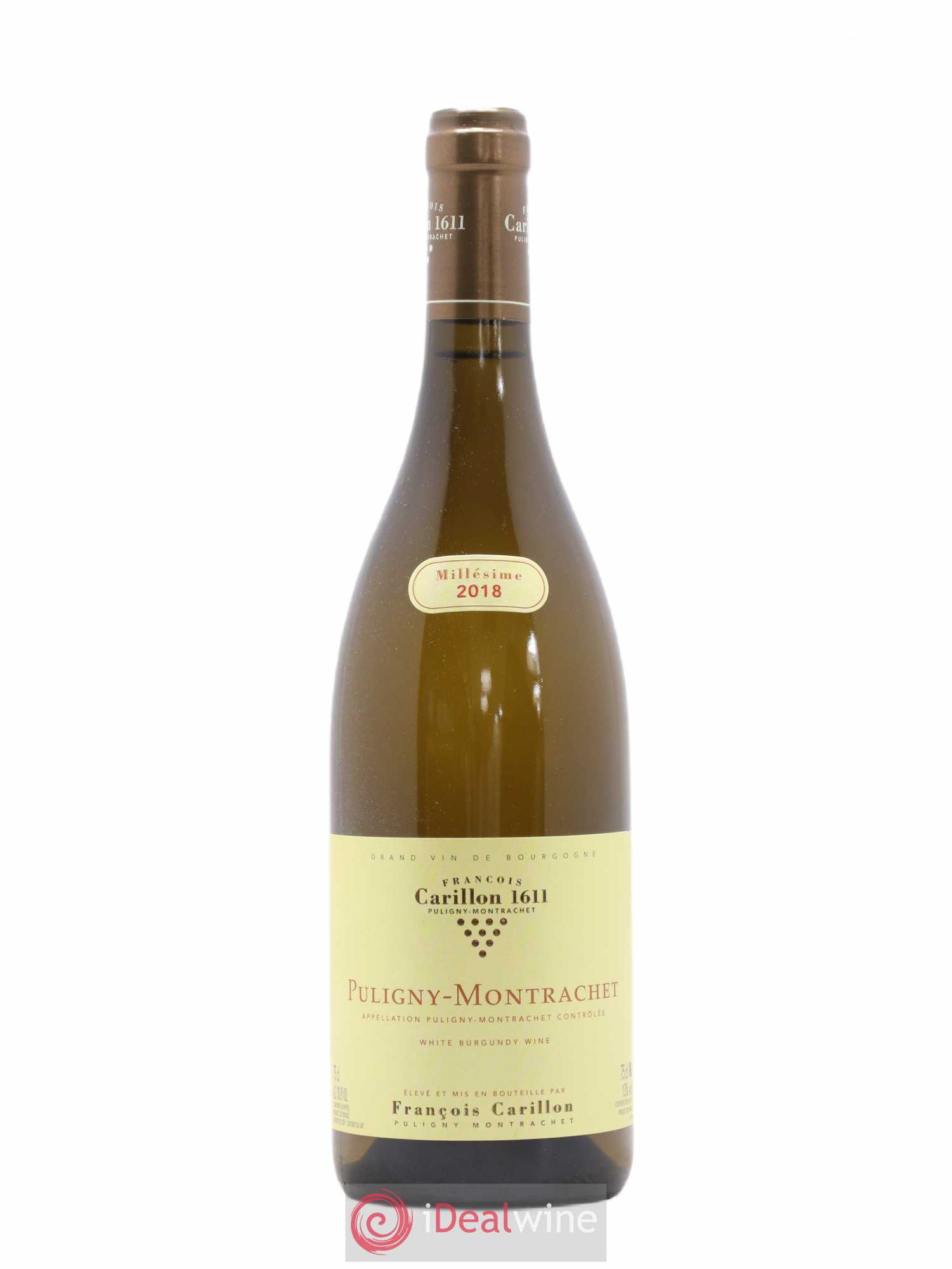 Puligny-Montrachet François Carillon 2018 - Lot de 1 bouteille - 0