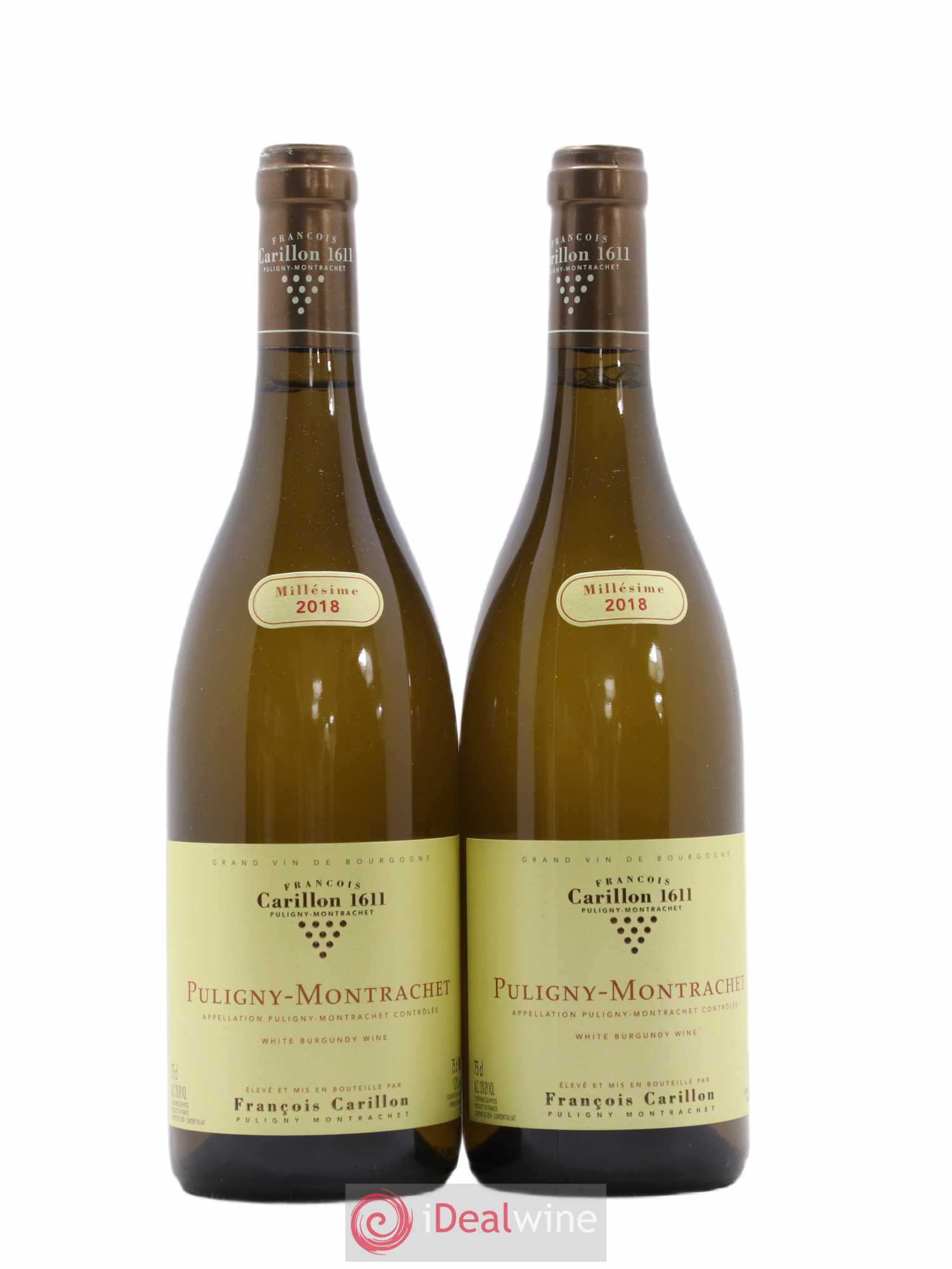 Puligny-Montrachet François Carillon 2018 - Lot de 2 bouteilles - 0