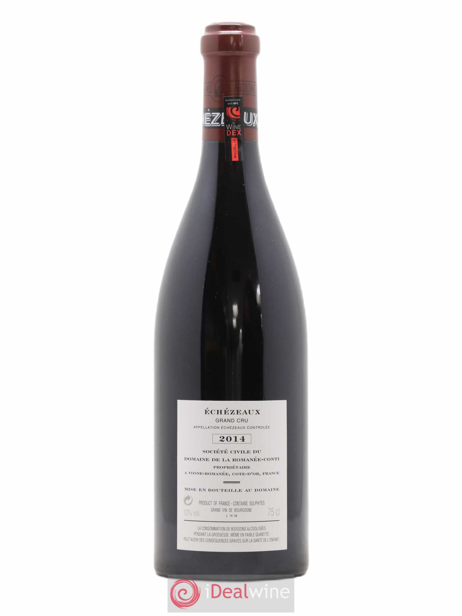 Echezeaux Grand Cru Domaine de la Romanée-Conti 2014 - Lot de 1 bouteille - 1