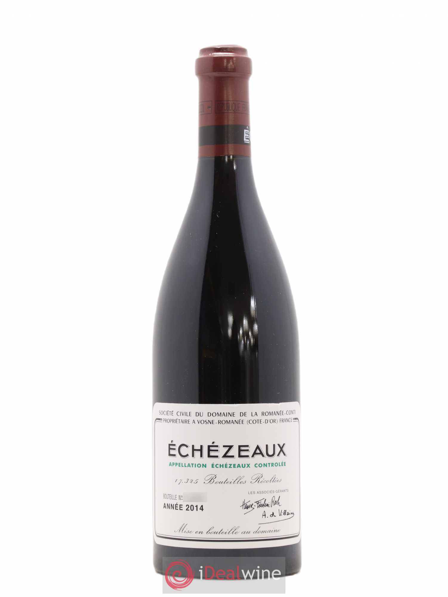 Echezeaux Grand Cru Domaine de la Romanée-Conti 2014 - Lot de 1 bouteille - 0