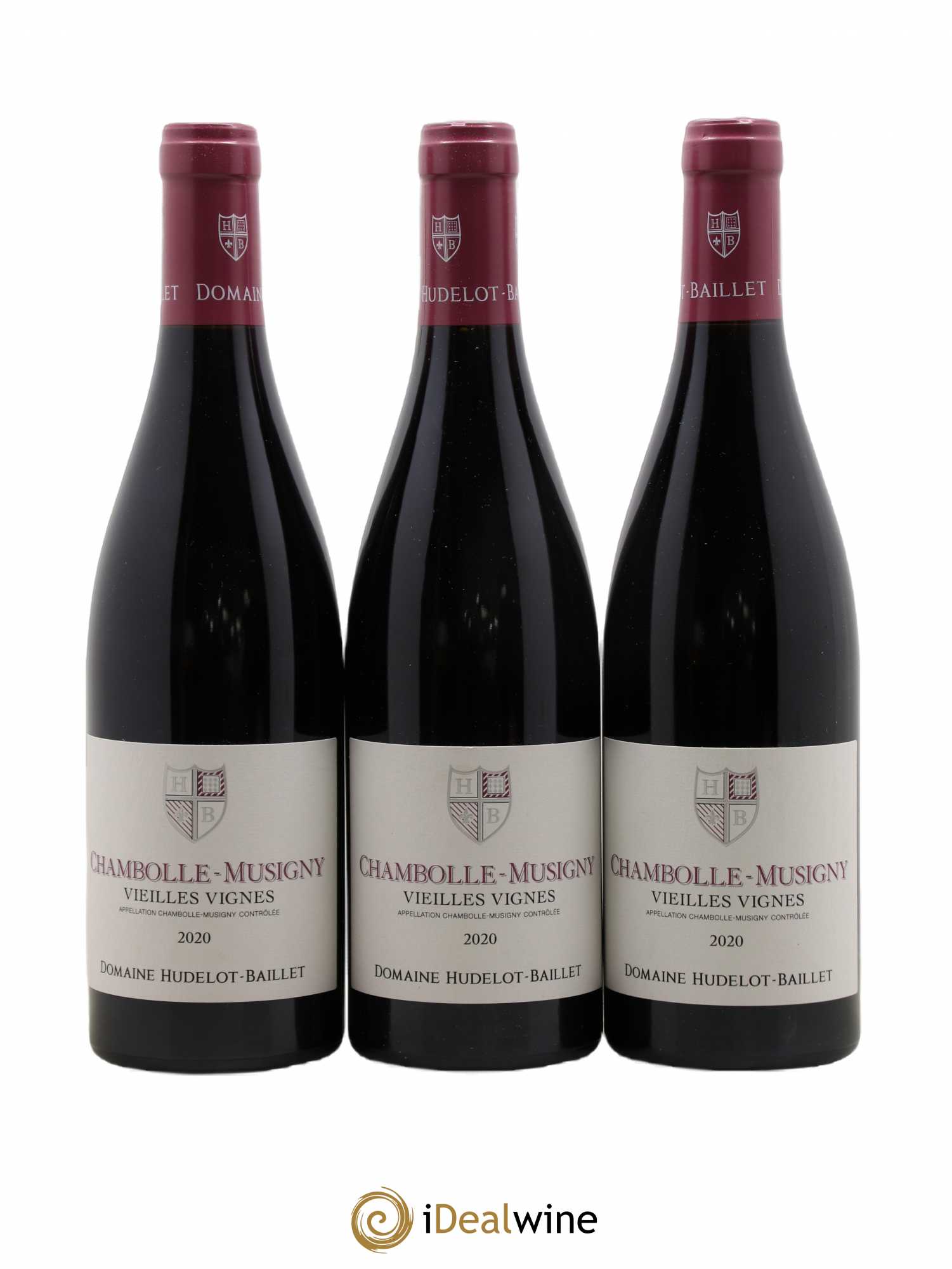 Chambolle-Musigny Vieilles Vignes Hudelot Baillet 2020 - Posten von 3 Flaschen - 0