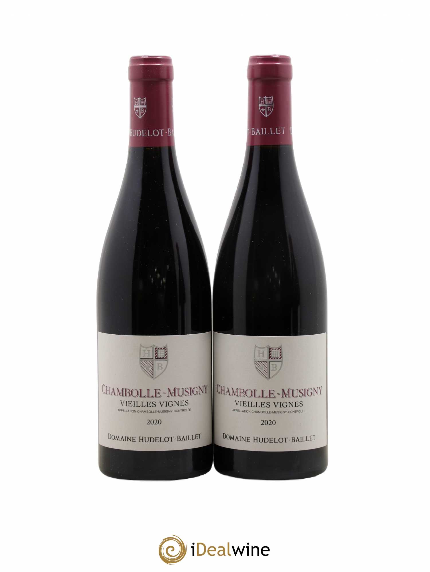 Chambolle-Musigny Vieilles Vignes Hudelot Baillet 2020 - Posten von 2 Flaschen - 0