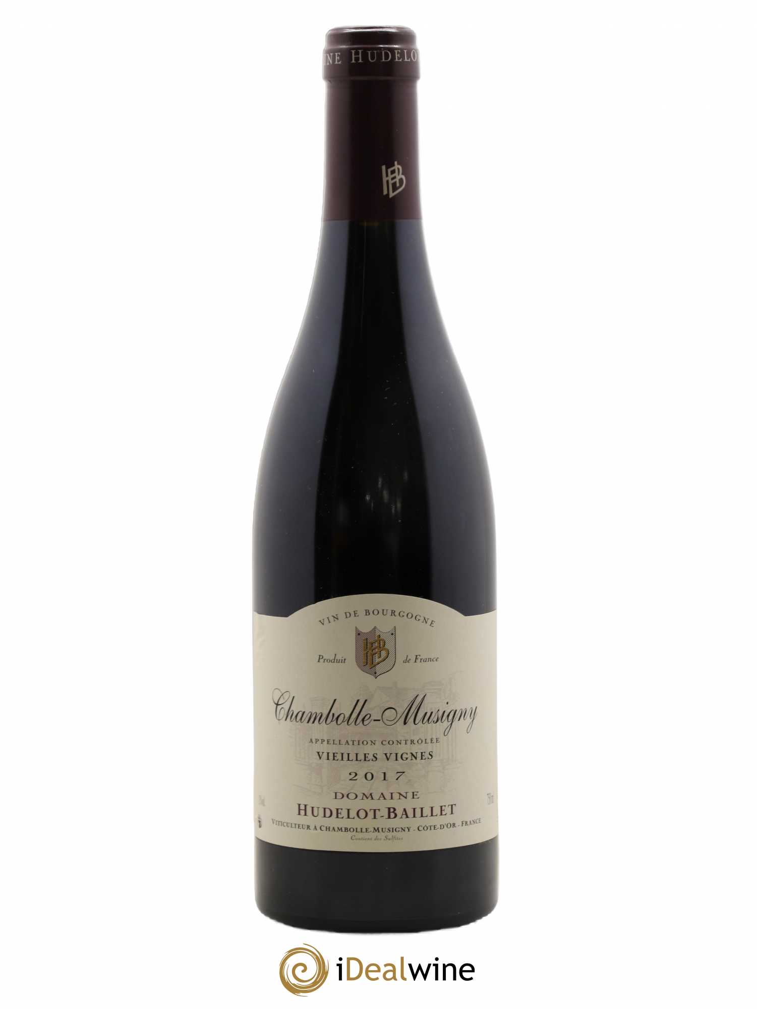 Chambolle-Musigny Vieilles Vignes Hudelot Baillet 2017 - Posten von 1 Flasche - 0