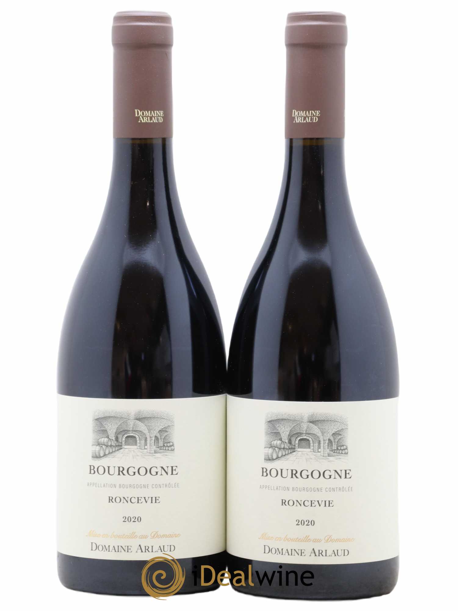 Bourgogne Roncevie Arlaud 2020 - Lot de 2 bouteilles - 0
