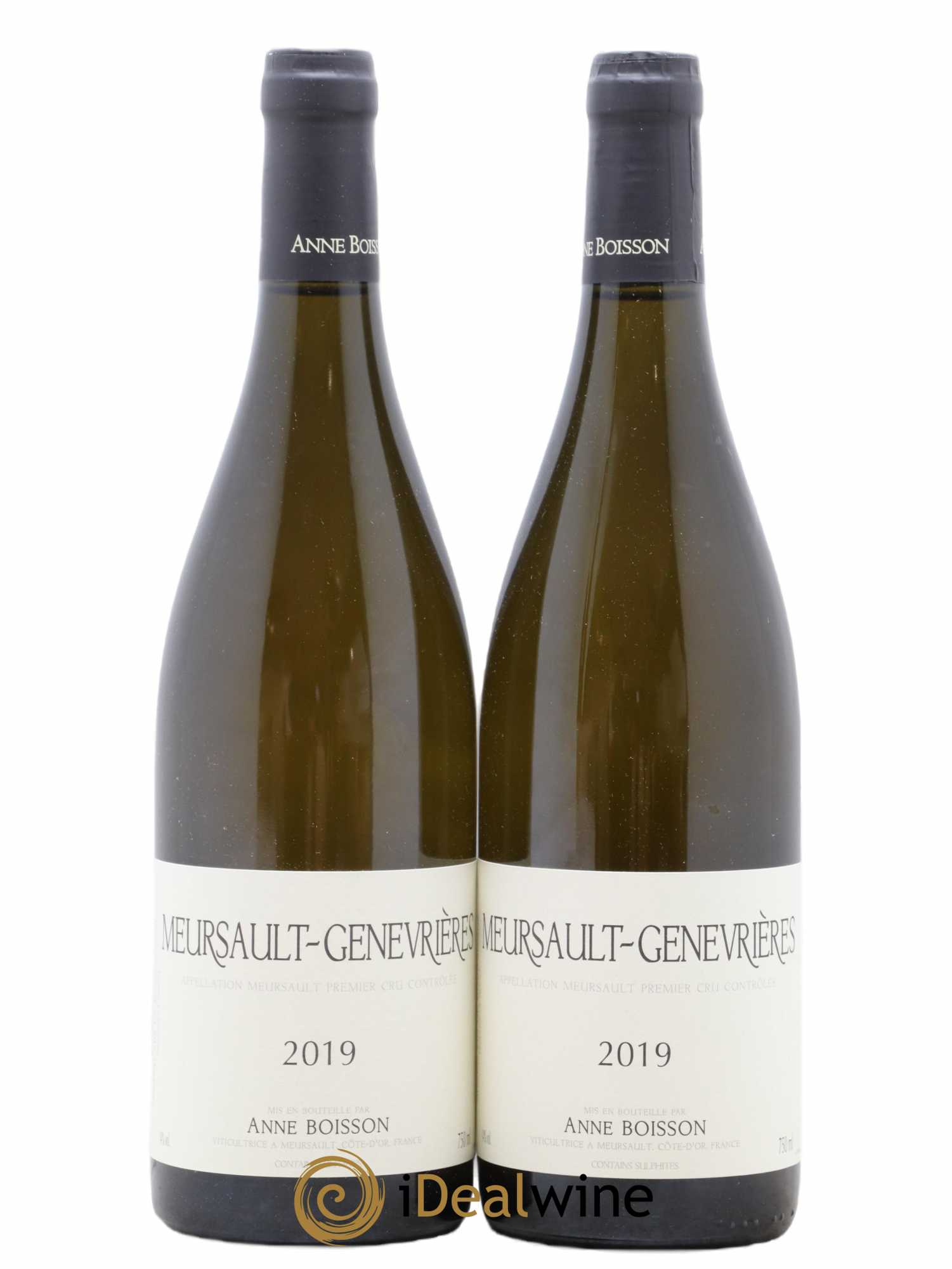 Meursault 1er Cru Genevrières Anne Boisson 2019 - Lot de 2 bouteilles - 0