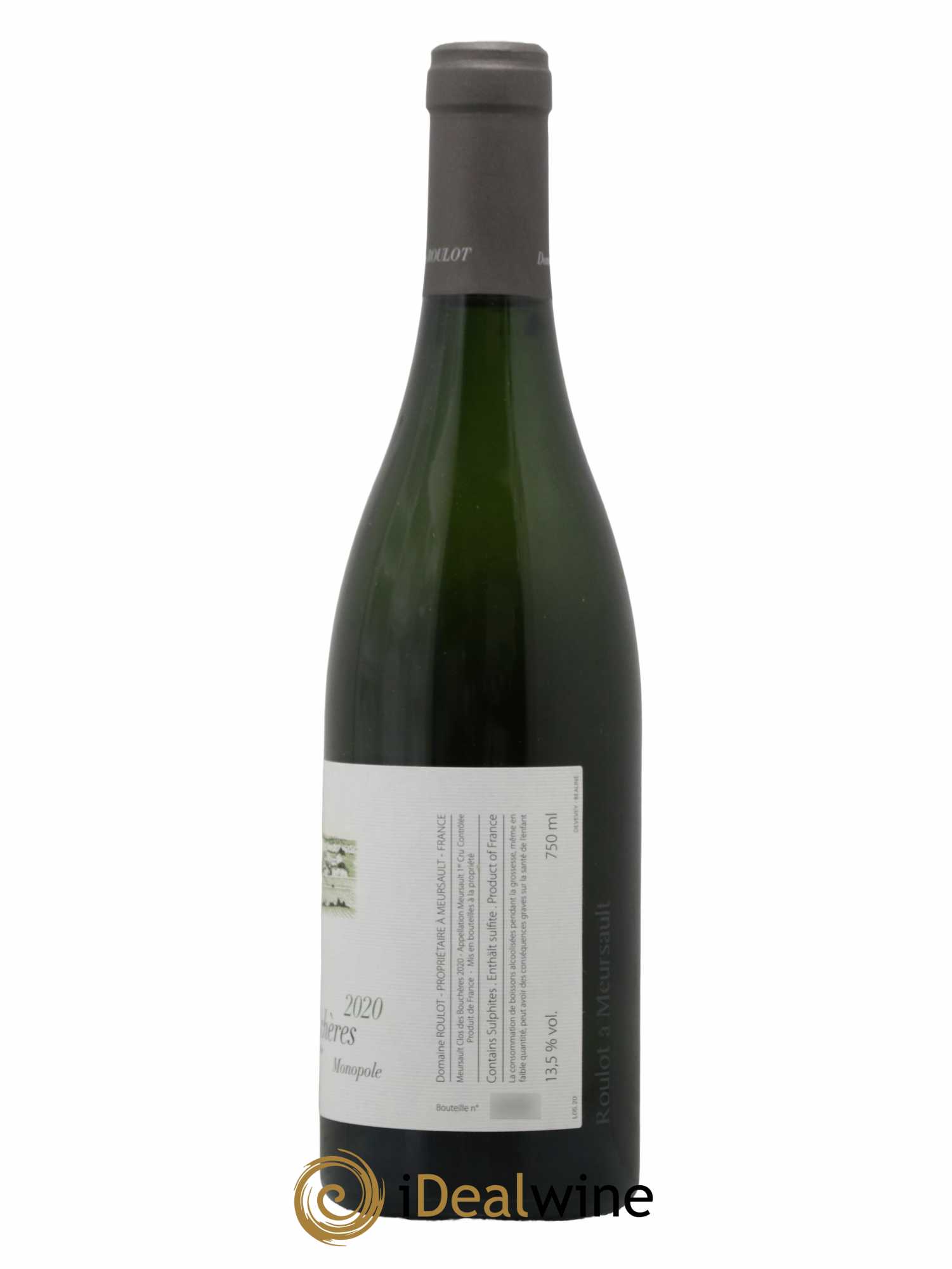 Meursault 1er Cru Clos des Bouchères Roulot (Domaine) 2020 - Lot de 1 bouteille - 1