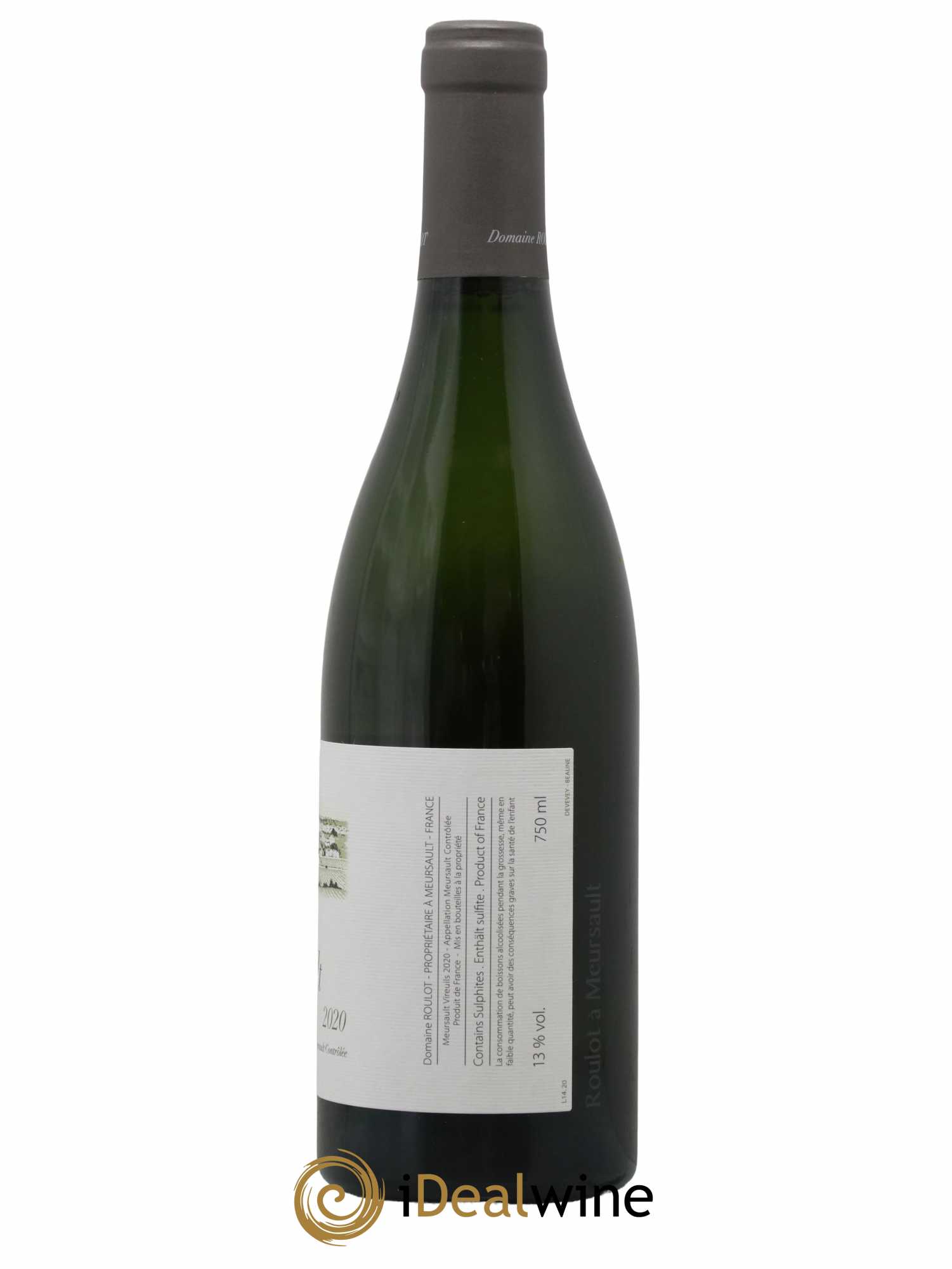 Meursault Les Vireuils Roulot (Domaine) 2020 - Lot de 1 bouteille - 1