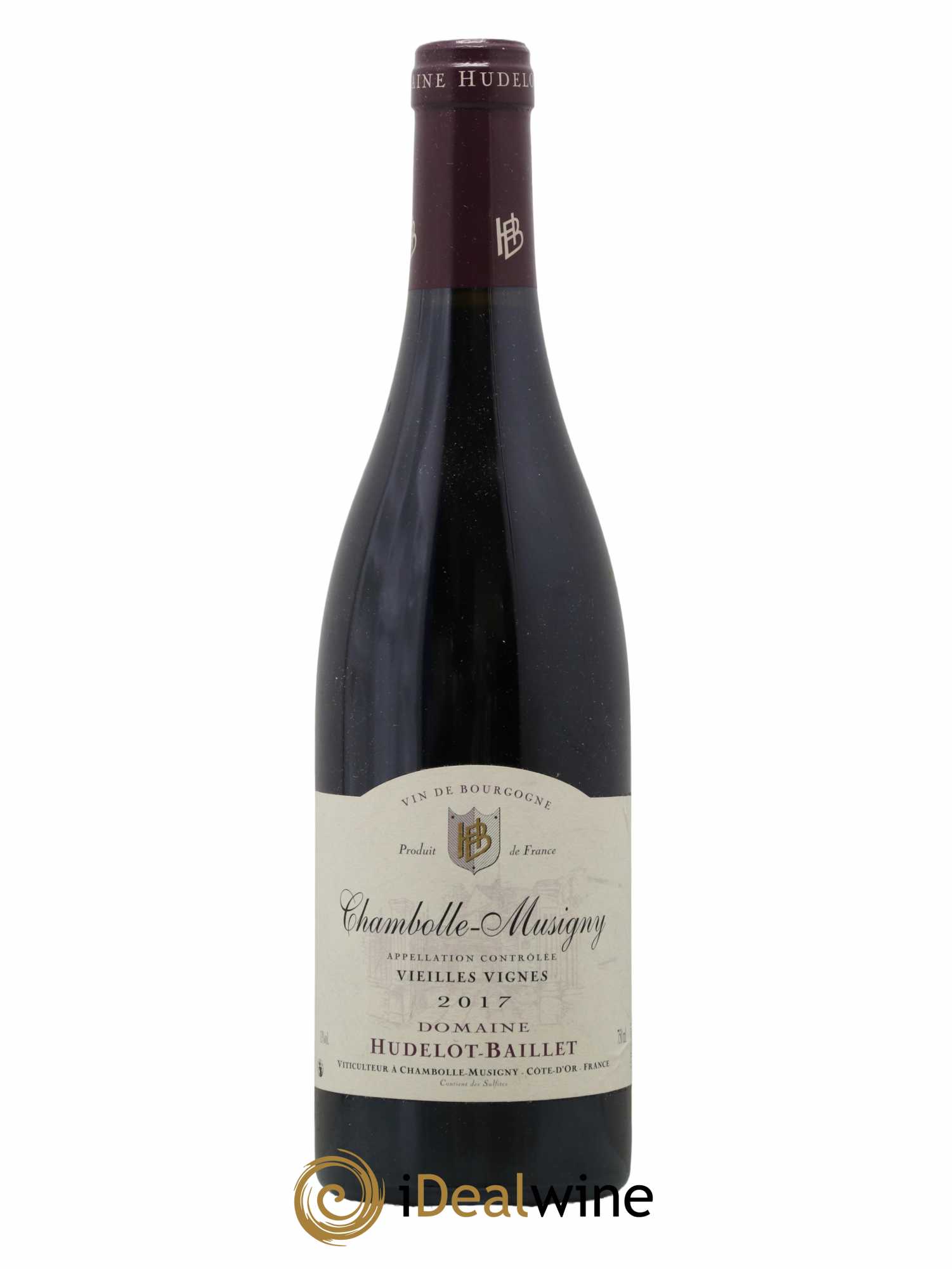 Chambolle-Musigny Vieilles Vignes Hudelot-Baillet 2017 - Lot de 1 bouteille - 0