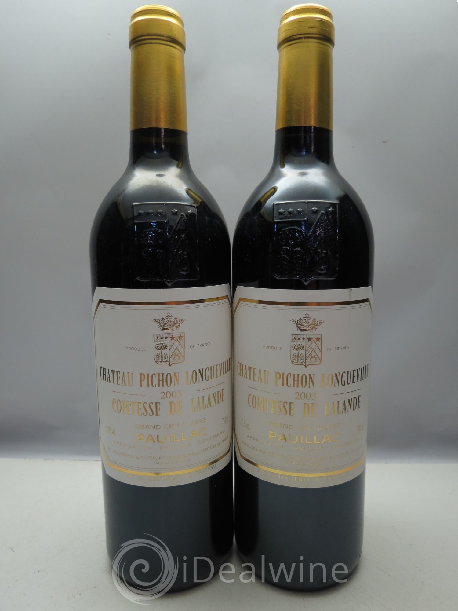 Château Pichon Longueville Comtesse de Lalande 2ème Grand Cru Classé 2003 - Lot de 12 bouteilles - 1