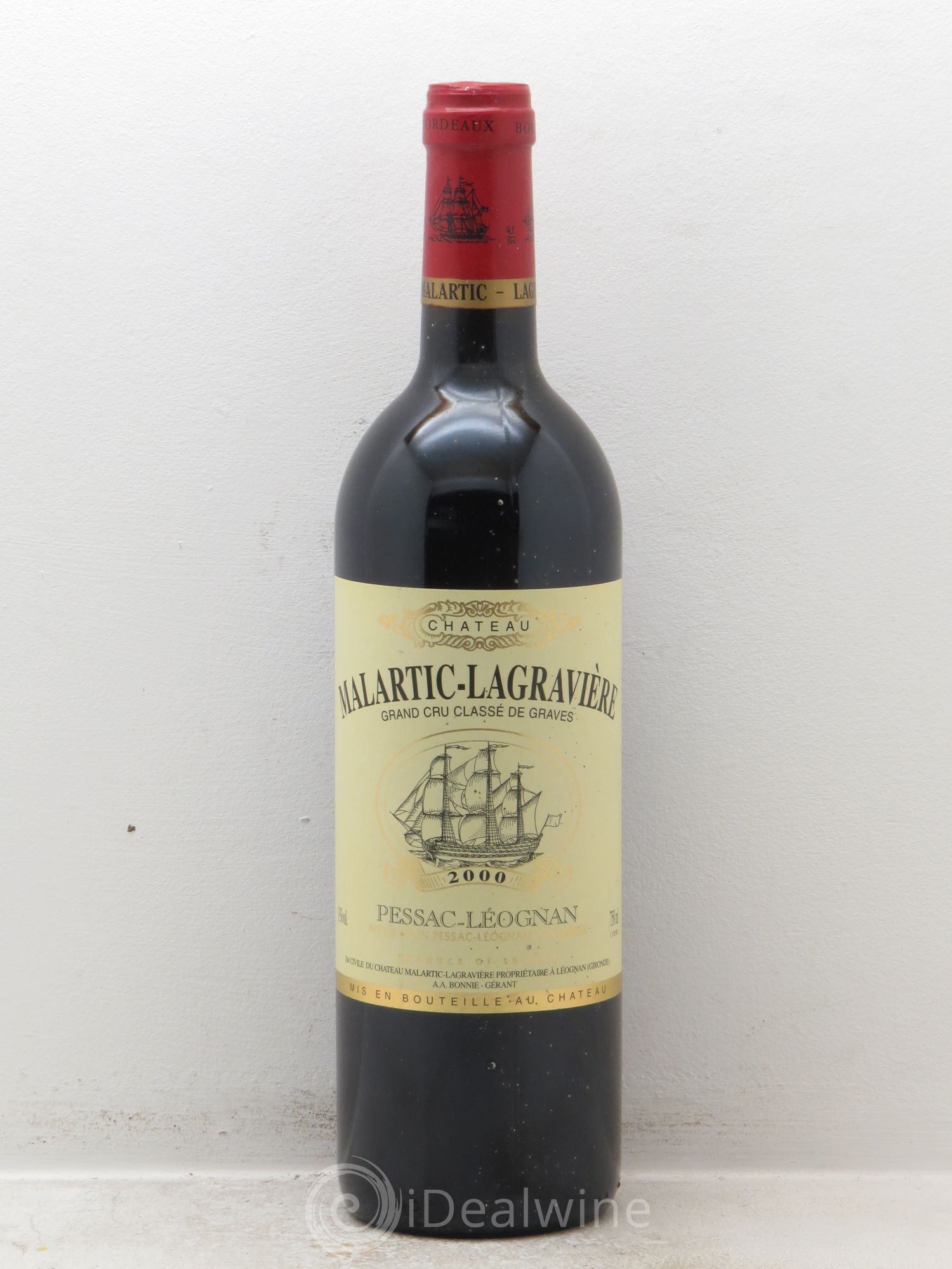 Château Malartic-Lagravière Cru Classé de Graves 2000 - Lot de 6 bouteilles - 0