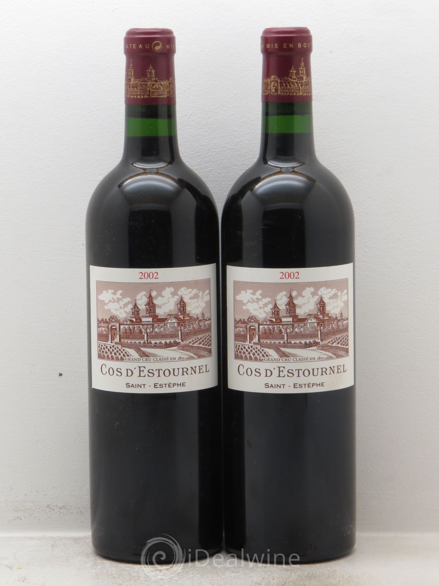 Cos d'Estournel 2ème Grand Cru Classé 2002 - Lot de 2 bouteilles - 0