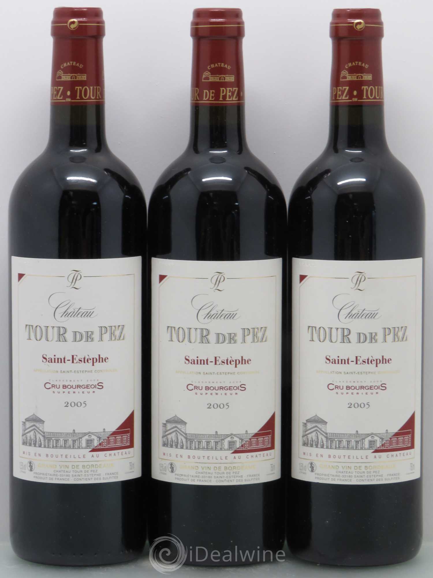 Château Tour de Pez Cru Bourgeois 2005 - Lot de 6 bouteilles - 2