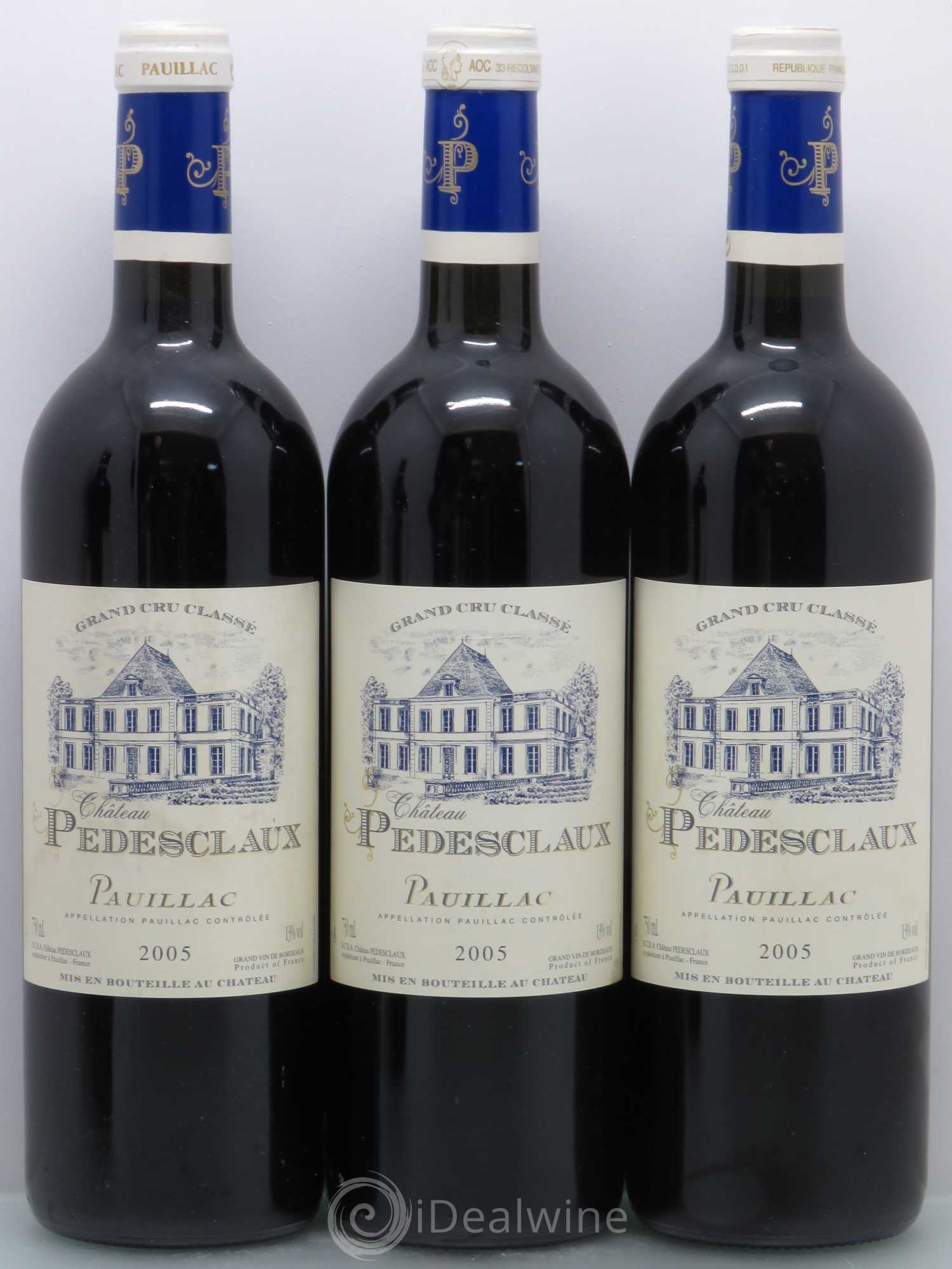 Château Pedesclaux 5ème Grand Cru Classé 2005 - Lot de 6 bouteilles - 1