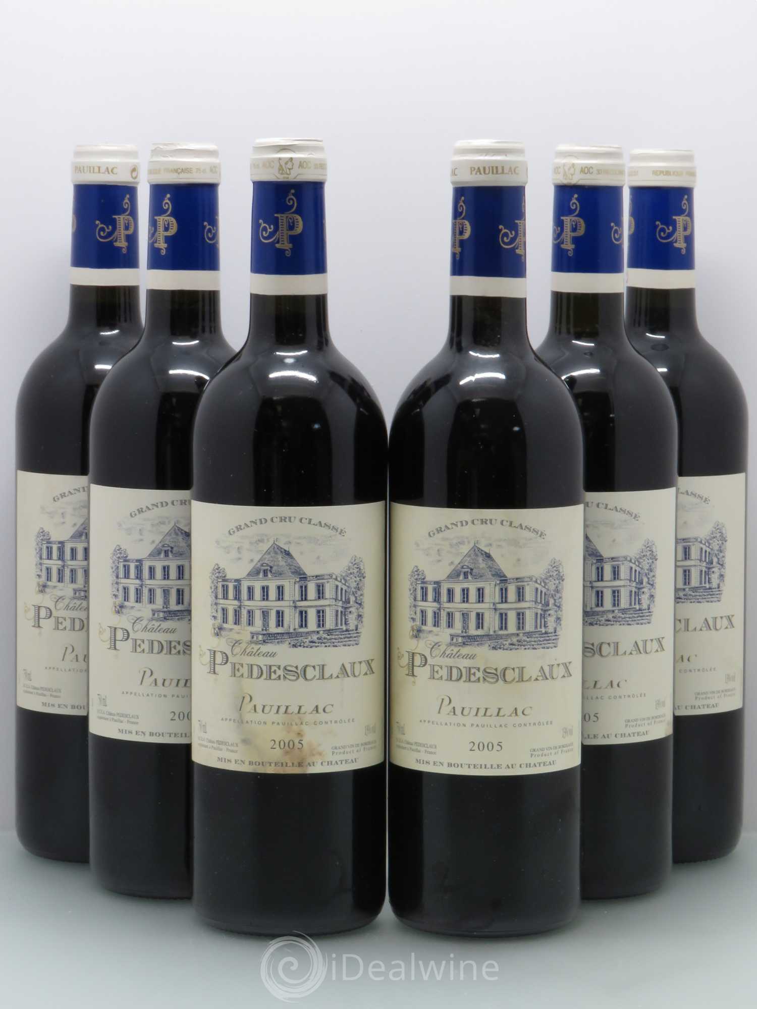 Château Pedesclaux 5ème Grand Cru Classé 2005 - Lot de 6 bouteilles - 0