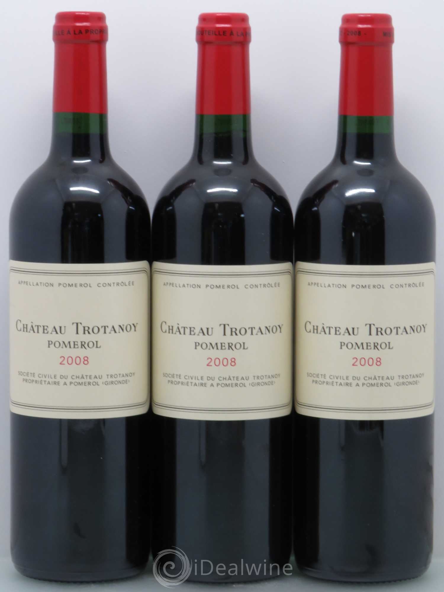Château Trotanoy 2008 - Lot de 6 bouteilles - 1