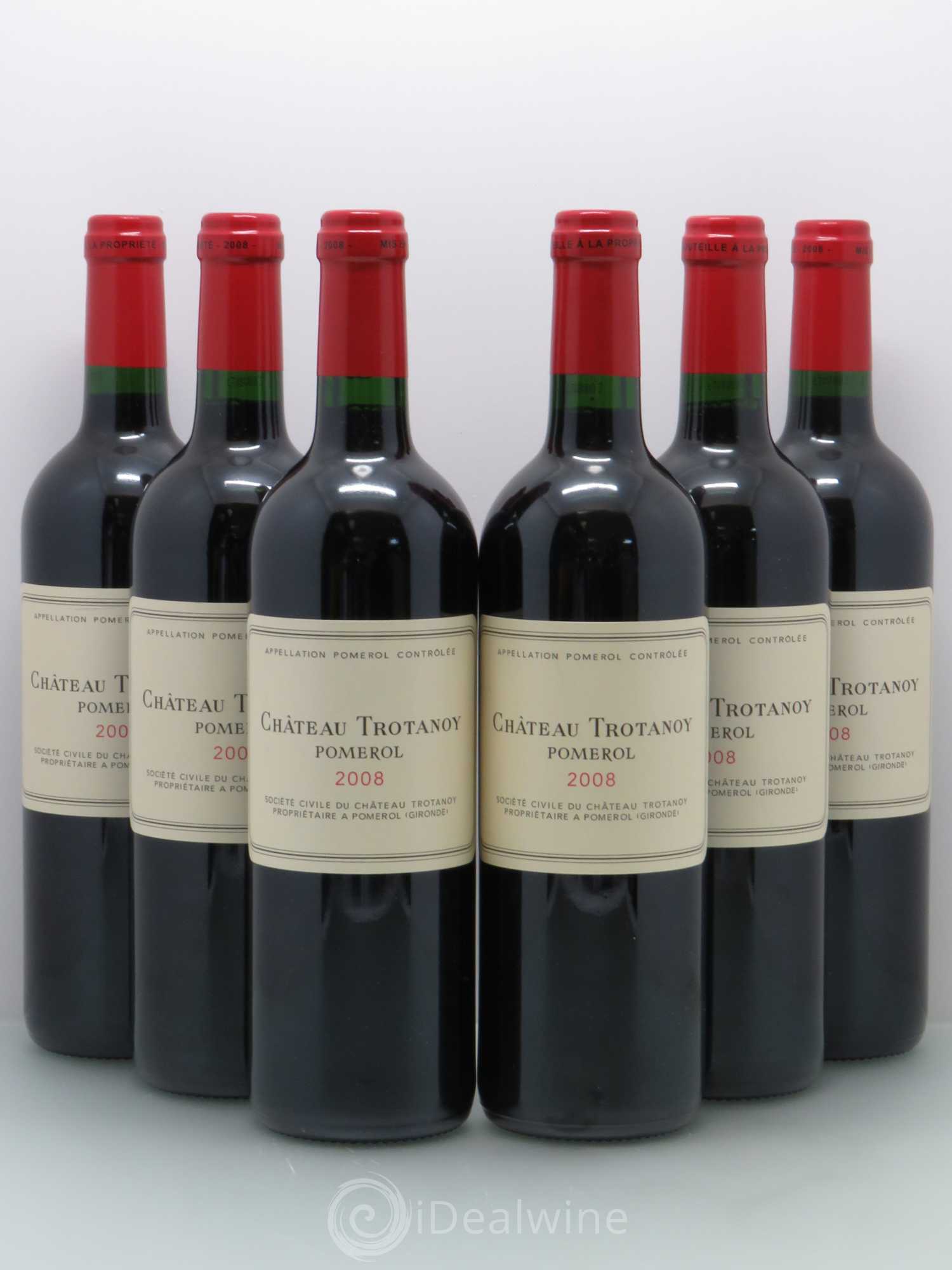 Château Trotanoy 2008 - Lot de 6 bouteilles - 0
