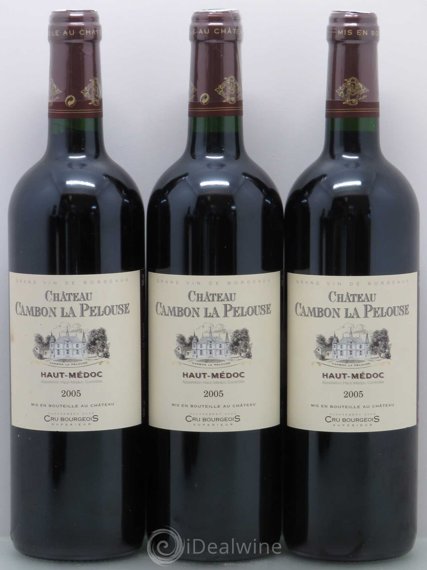 Château Cambon la Pelouse Cru Bourgeois 2005 - Lot de 6 bouteilles - 2