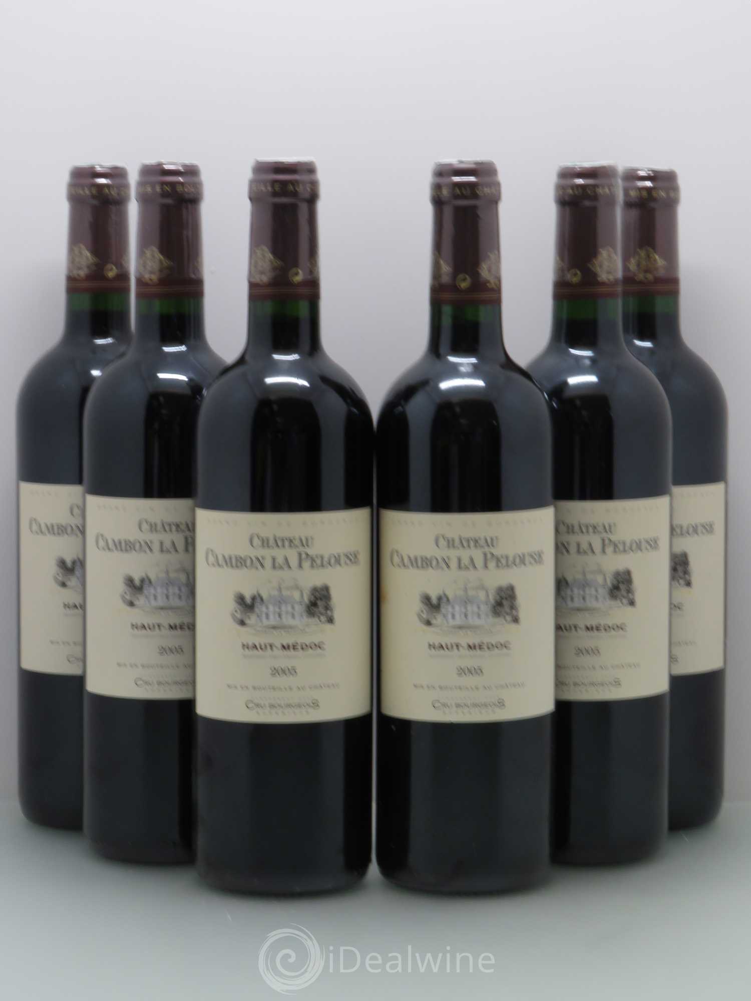 Château Cambon la Pelouse Cru Bourgeois 2005 - Lot de 6 bouteilles - 0