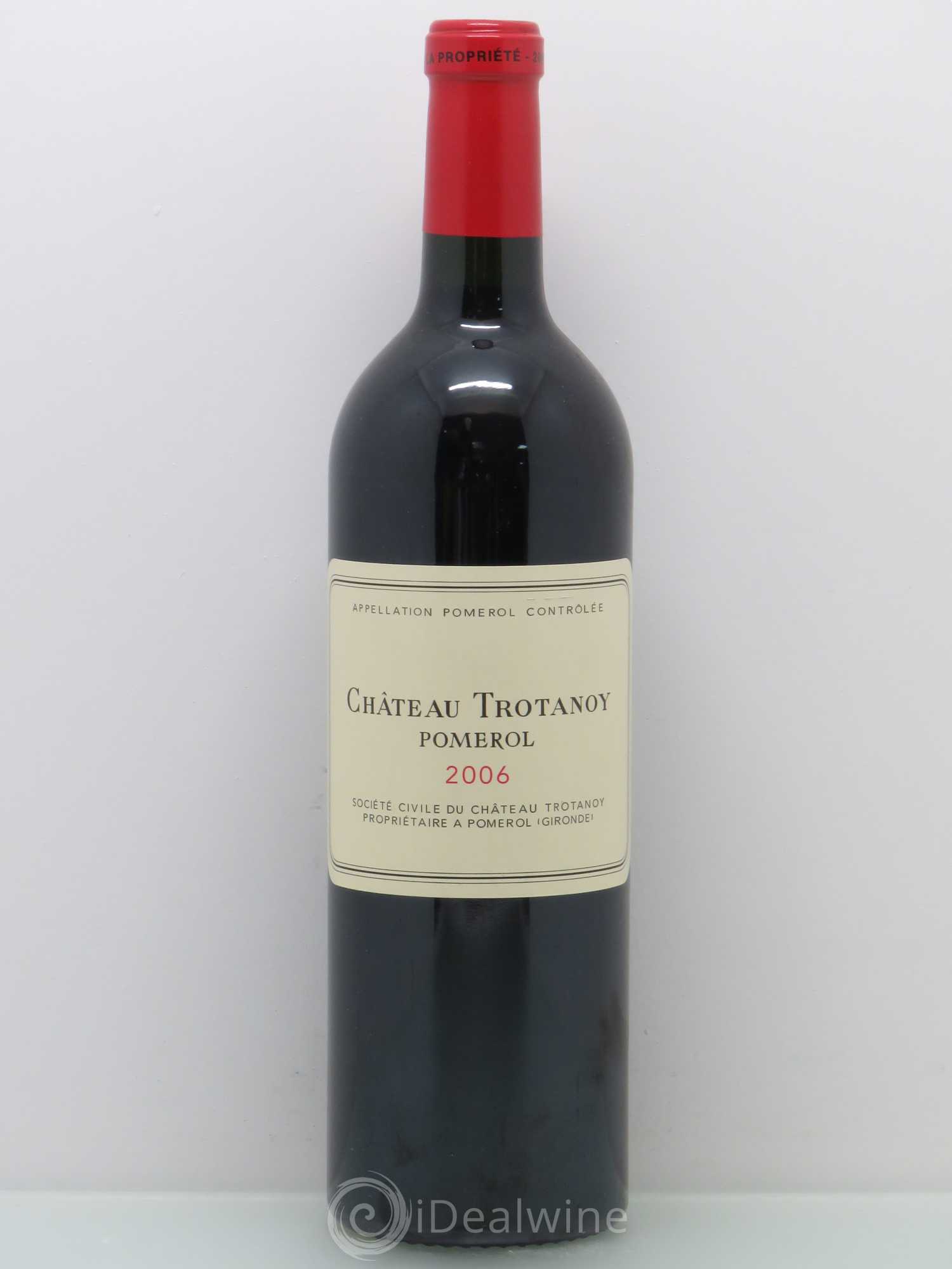 Château Trotanoy 2006 - Lot de 1 bouteille - 0