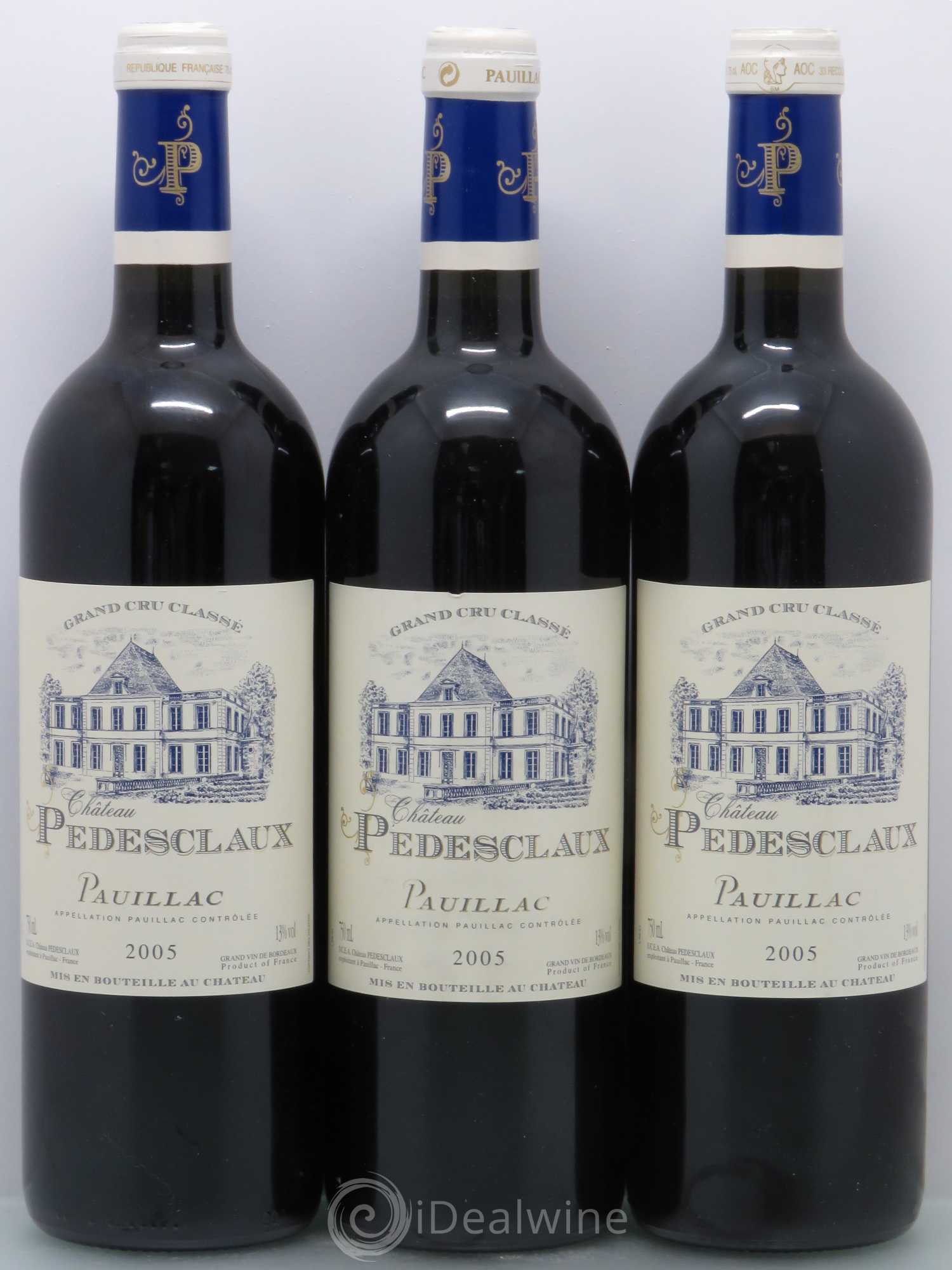 Château Pedesclaux 5ème Grand Cru Classé 2005 - Lot de 6 bouteilles - 1