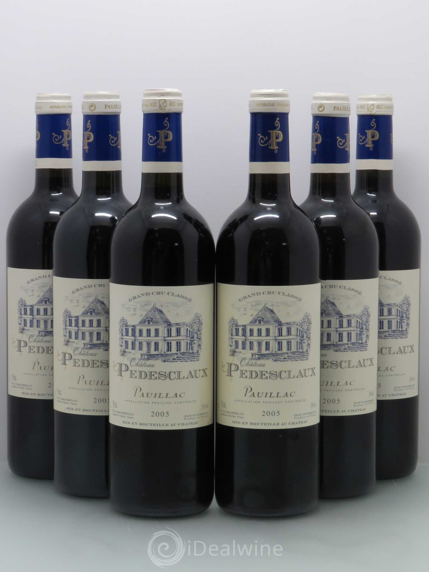 Château Pedesclaux 5ème Grand Cru Classé 2005 - Lot de 6 bouteilles - 0