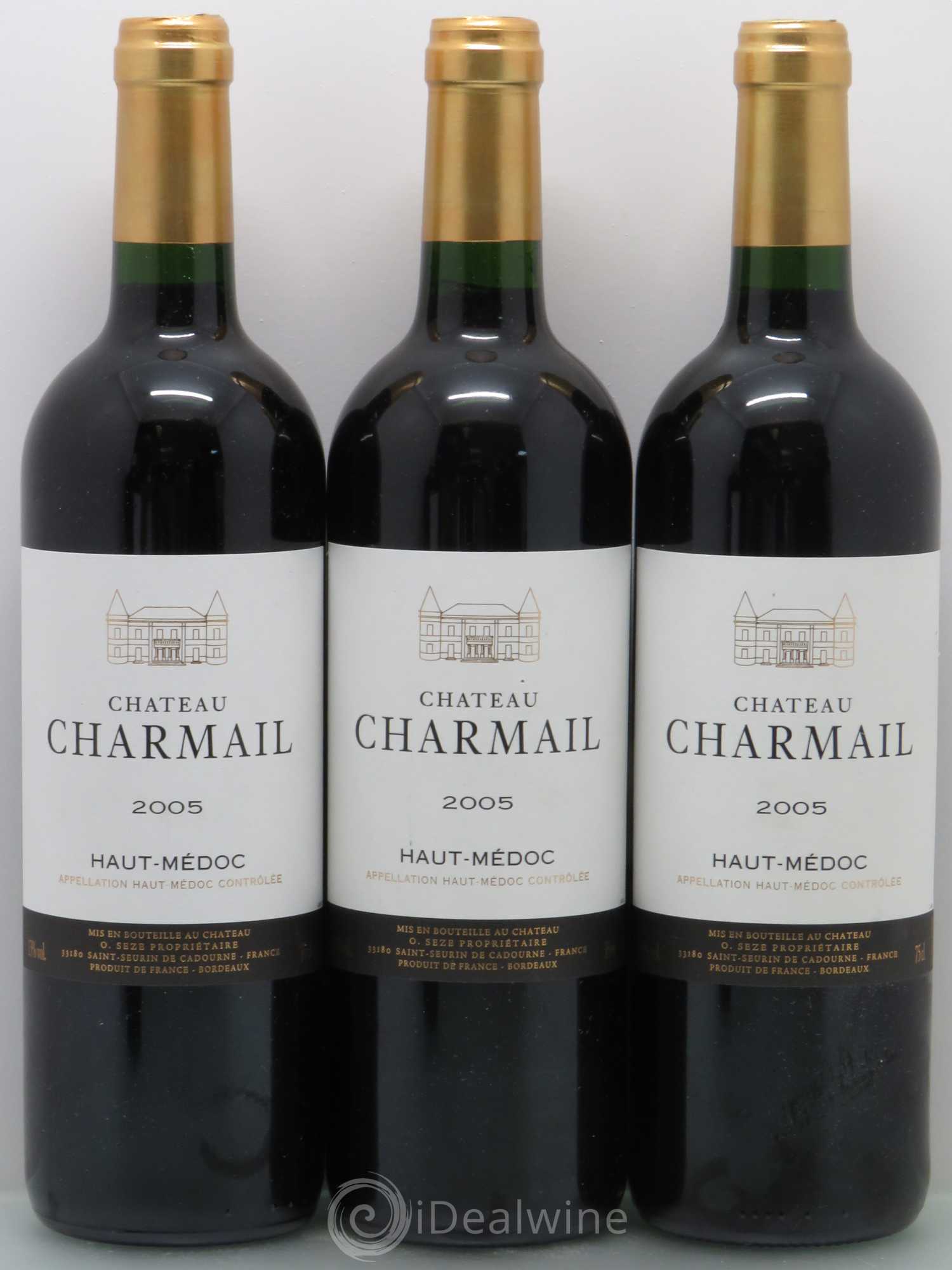 Château Charmail Cru Bourgeois 2005 - Lot de 6 bouteilles - 1
