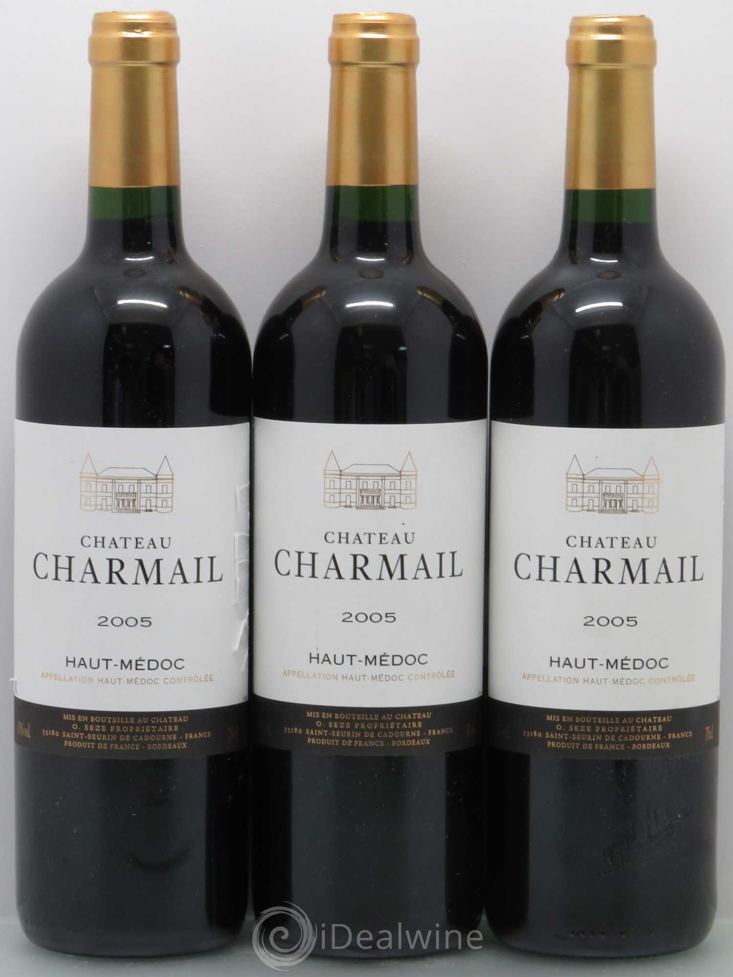 Château Charmail Cru Bourgeois 2005 - Lot de 6 bouteilles - 2