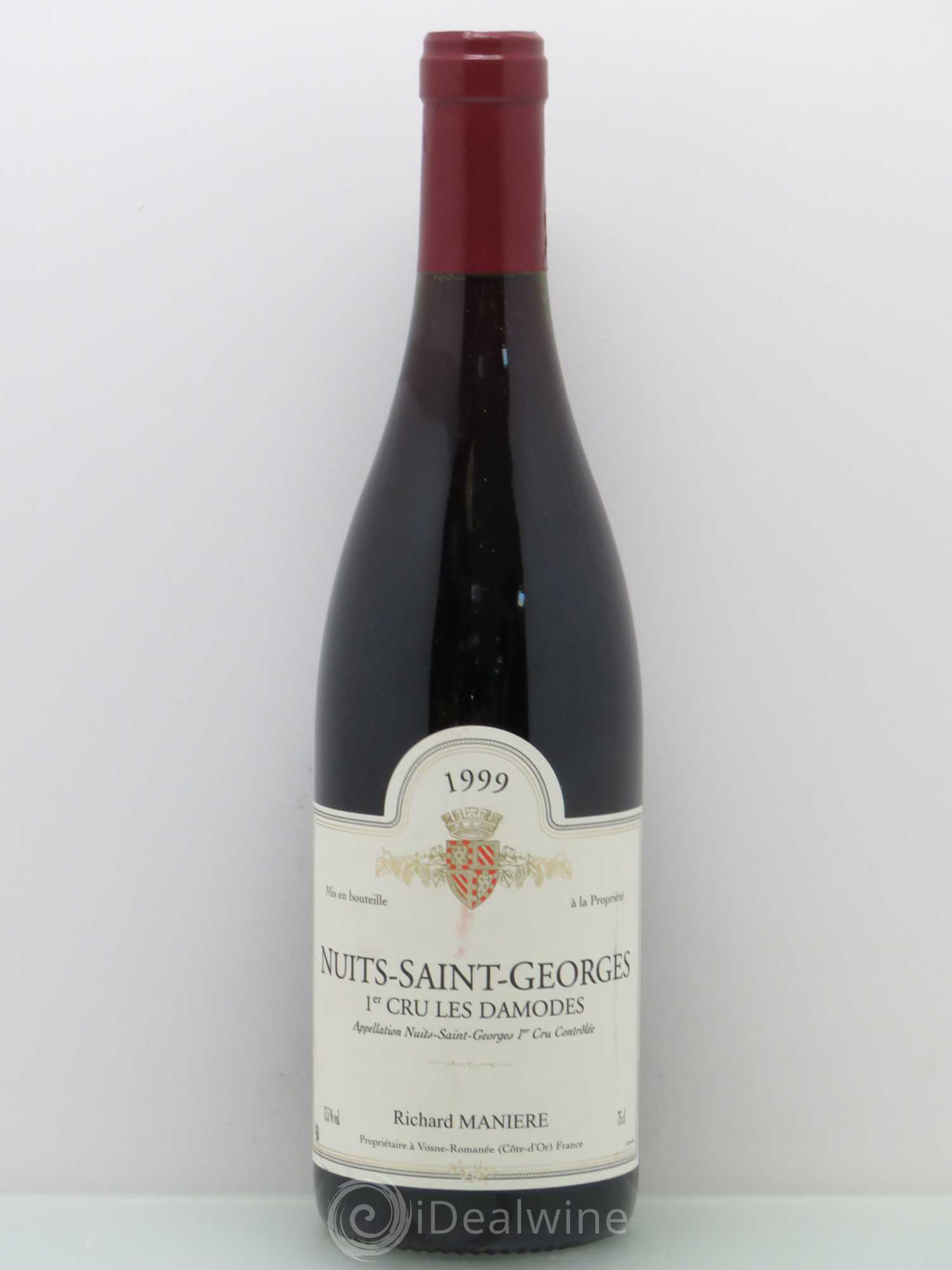 Nuits-Saint-Georges 1er Cru Les Damodes Maniere Richard (sans prix de réserve) 1999 - Posten von 1 Flasche - 0