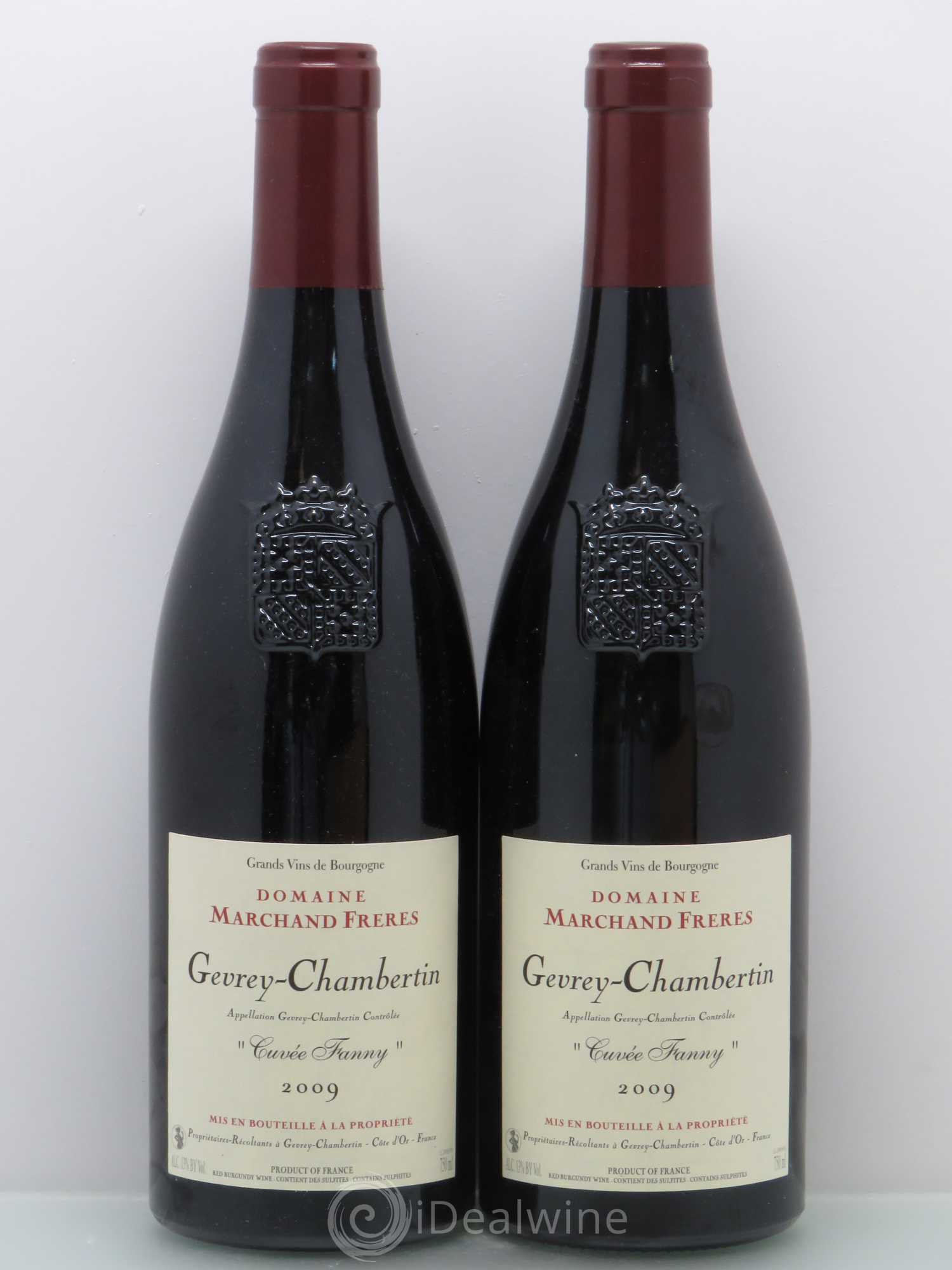 Gevrey-Chambertin Cuvee Fanny Marchand Denis 2009 - Posten von 2 Flaschen - 0