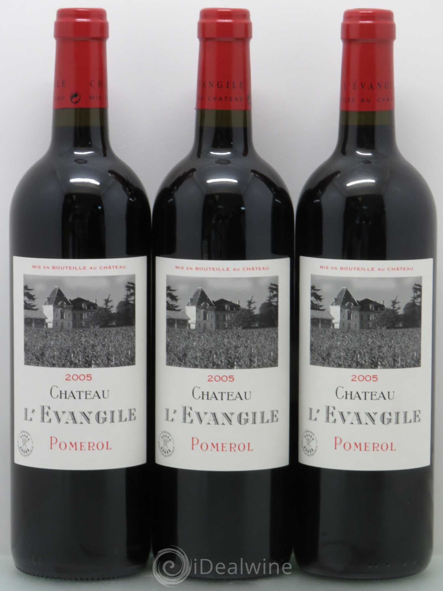 Château l' Évangile 2005 - Lot de 12 bouteilles - 1