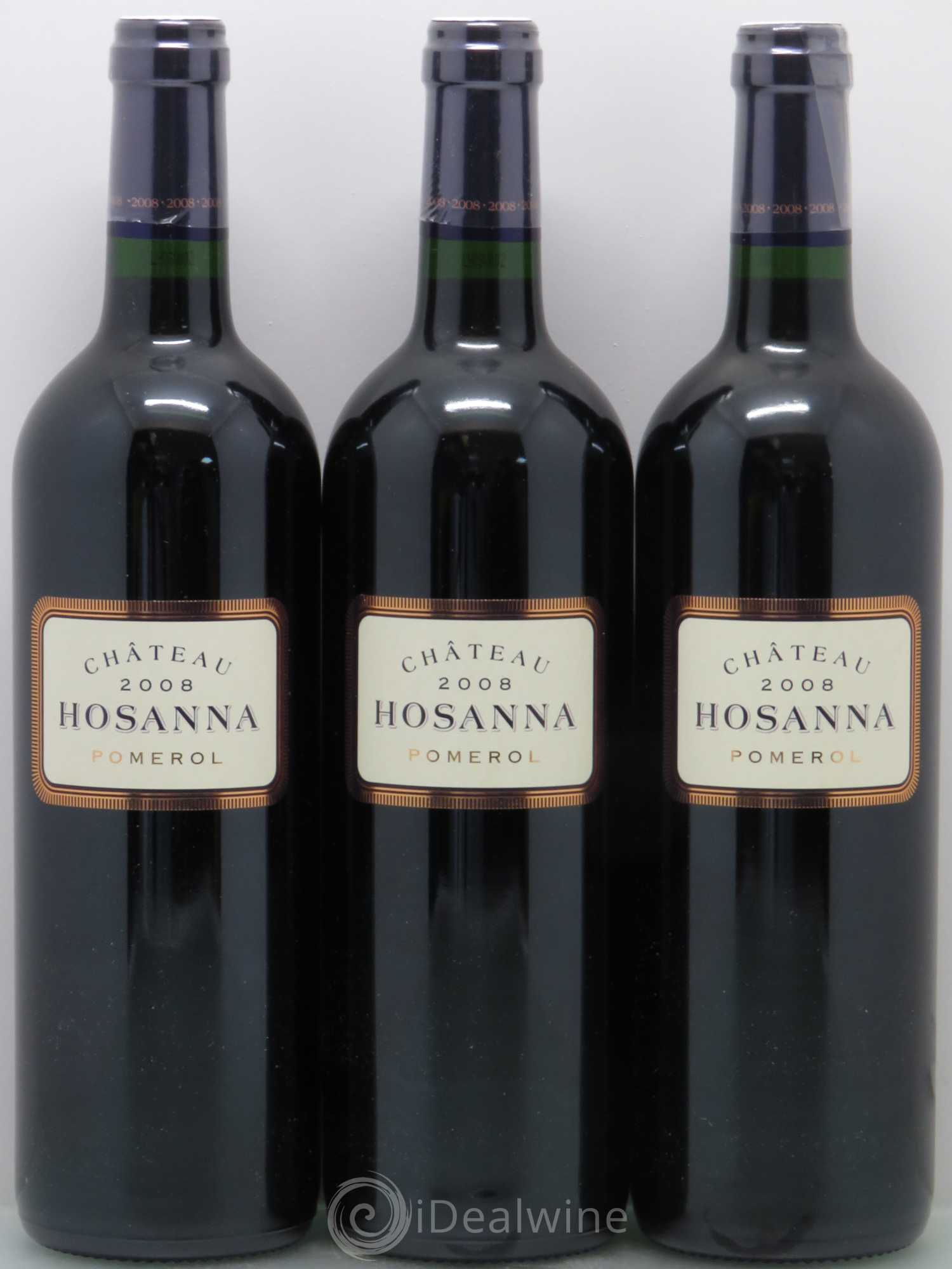 Château Hosanna 2008 - Lot de 3 bouteilles - 0