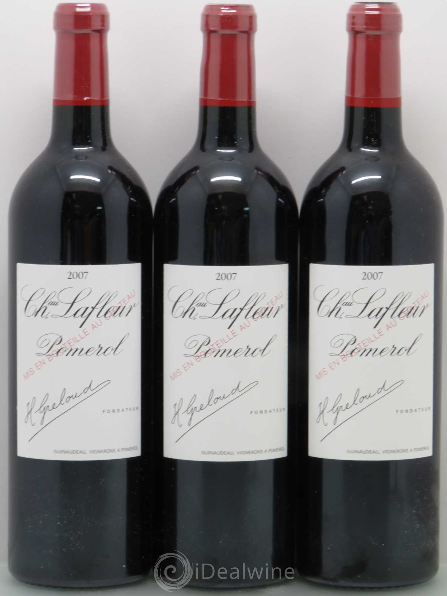 Château Lafleur 2007 - Lot de 3 bouteilles - 0