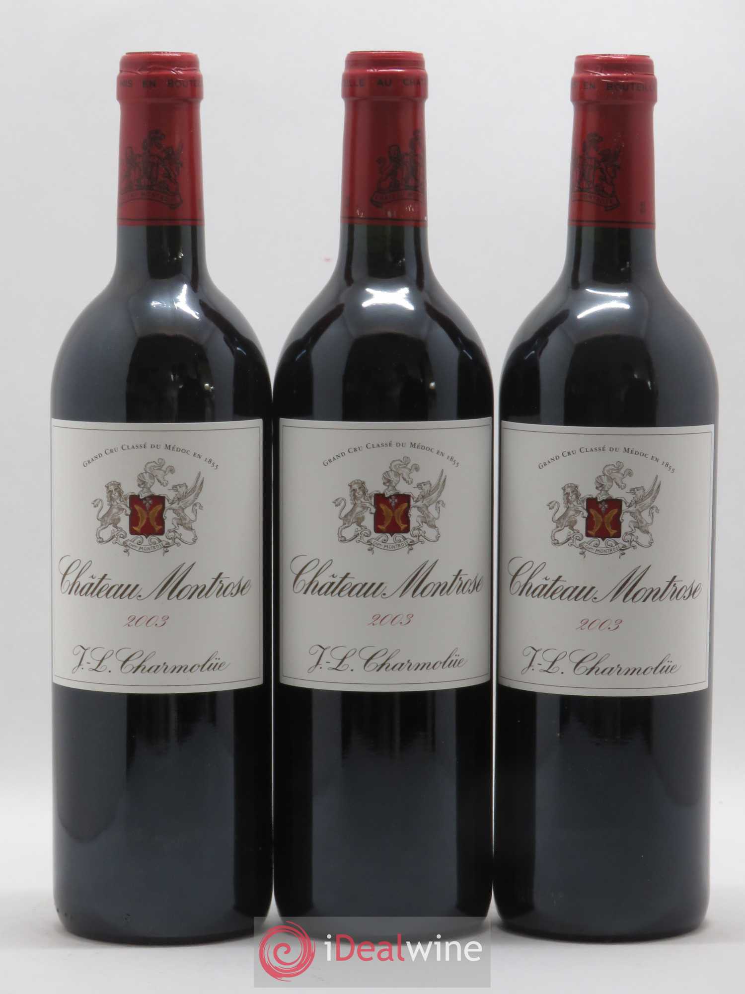 Château Montrose 2ème Grand Cru Classé 2003 - Lot de 12 bouteilles - 1