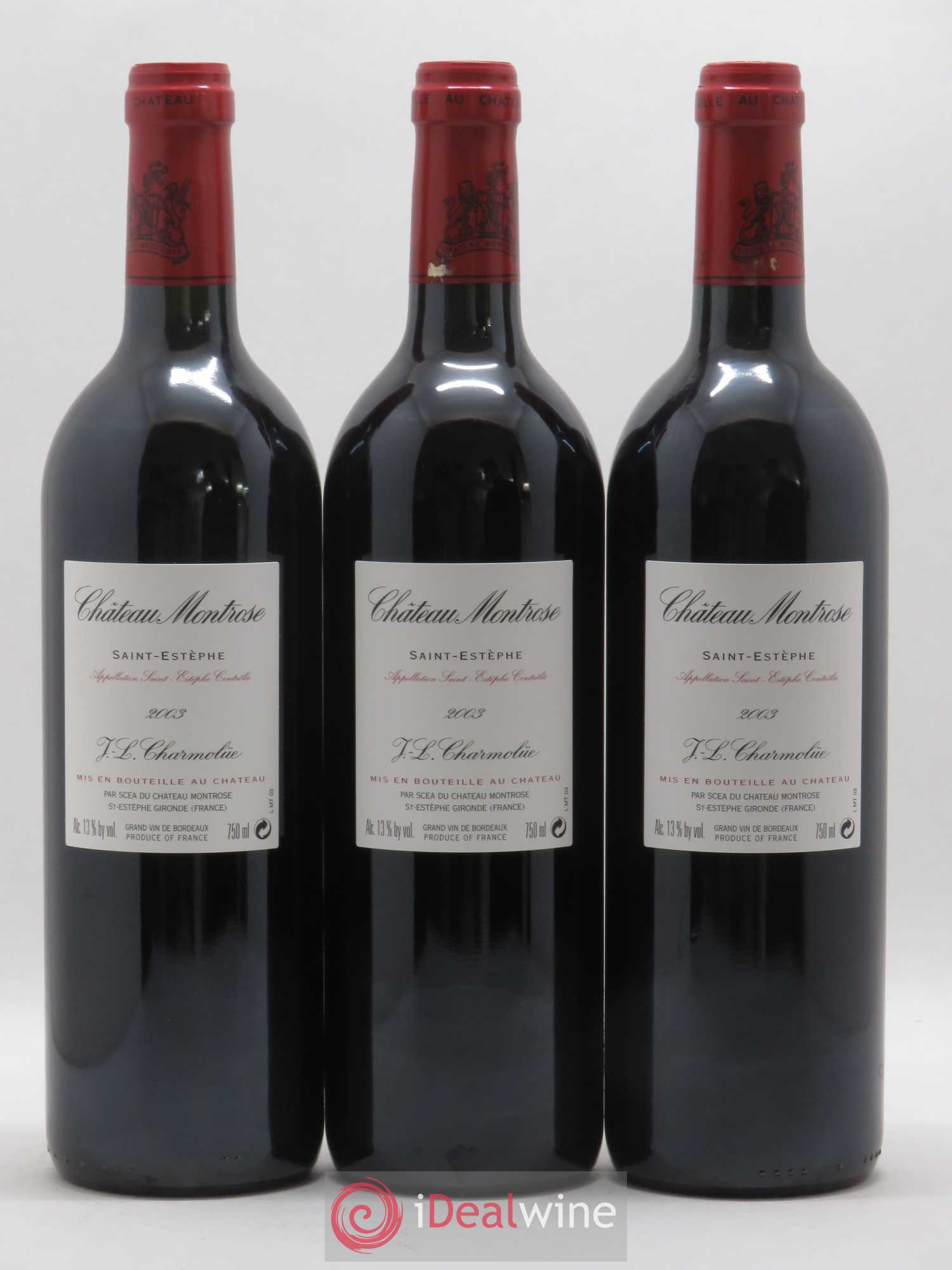 Château Montrose 2ème Grand Cru Classé 2003 - Lot de 12 bouteilles - 4