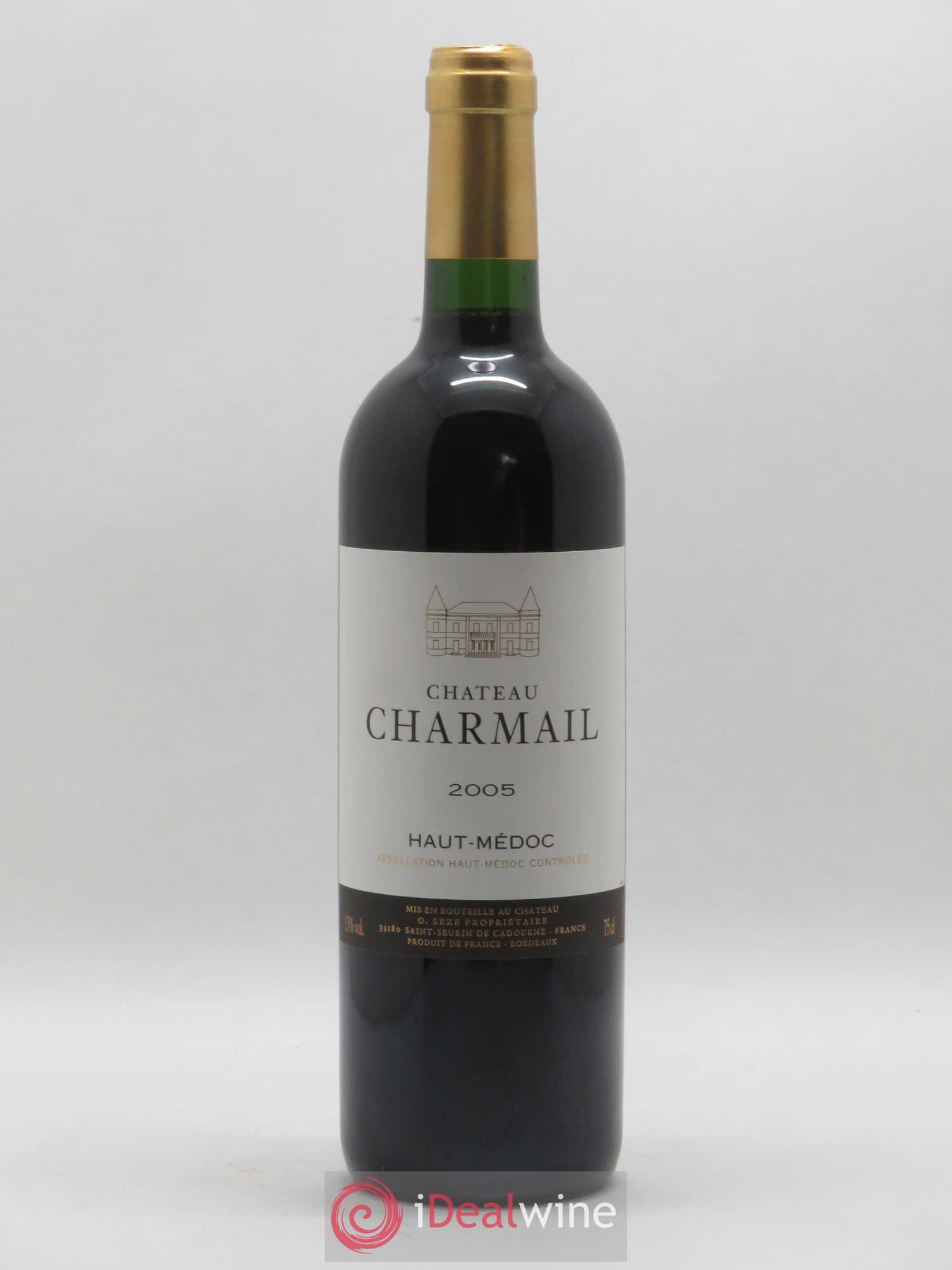 Château Charmail Cru Bourgeois 2005 - Lot de 1 bouteille - 0