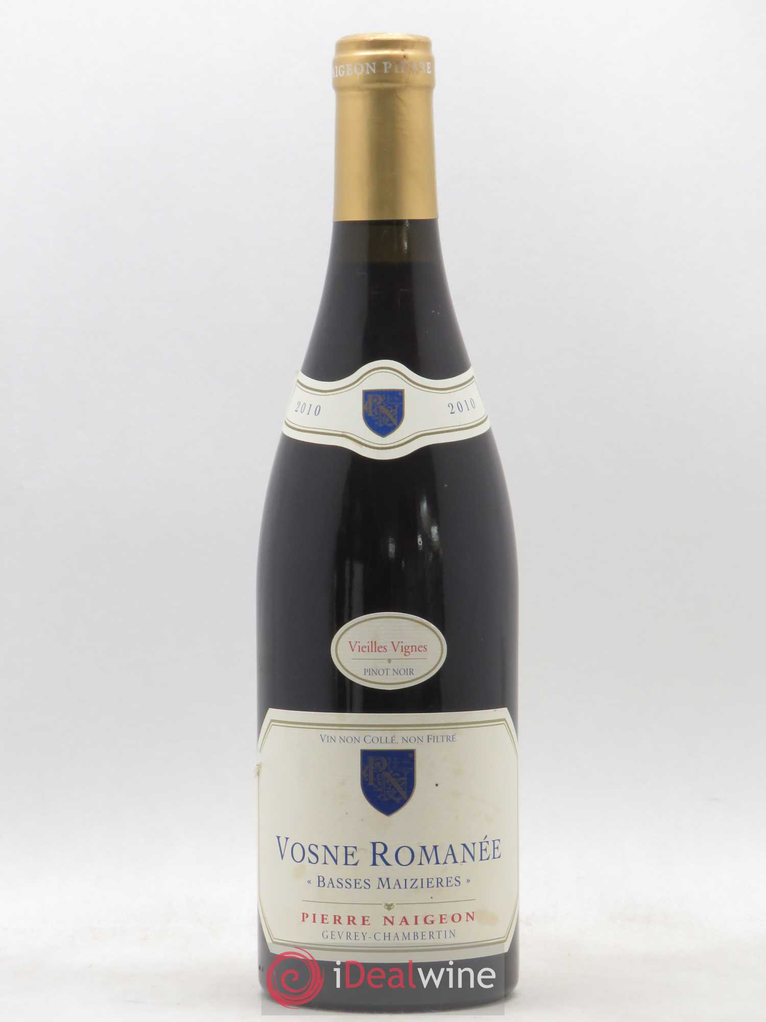 Vosne-Romanée Vieilles Vignes Basses Maizières Naigeon 2010 - Posten von 1 Flasche - 0