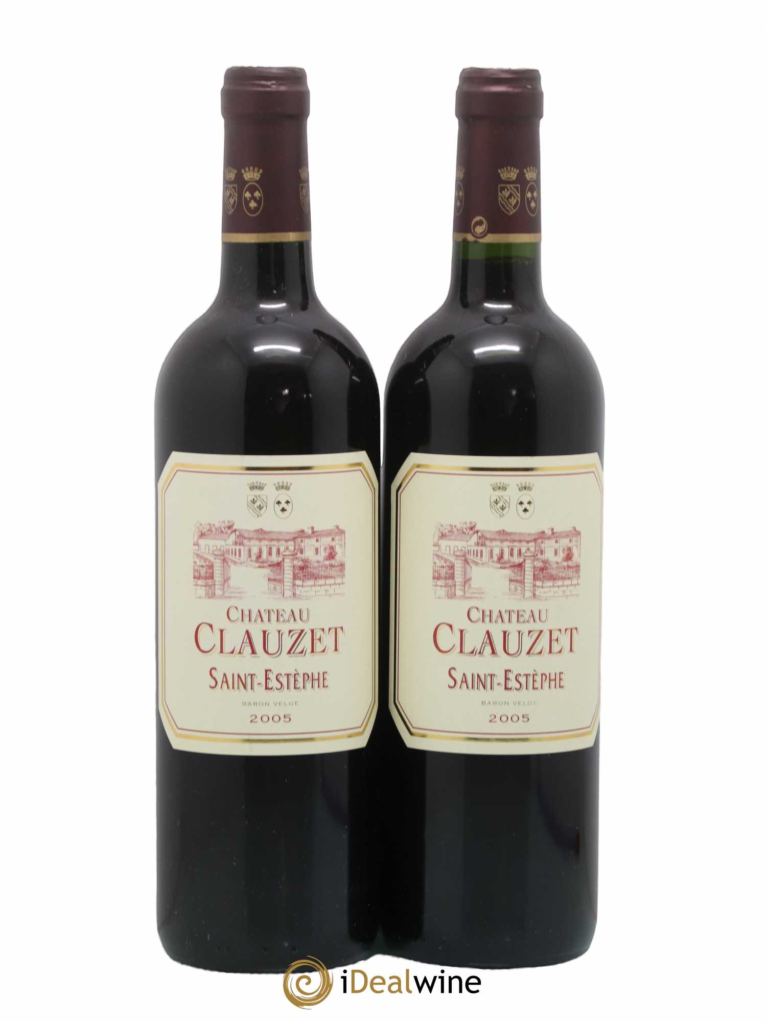 Château Clauzet 2005 - Lot de 2 bouteilles - 0