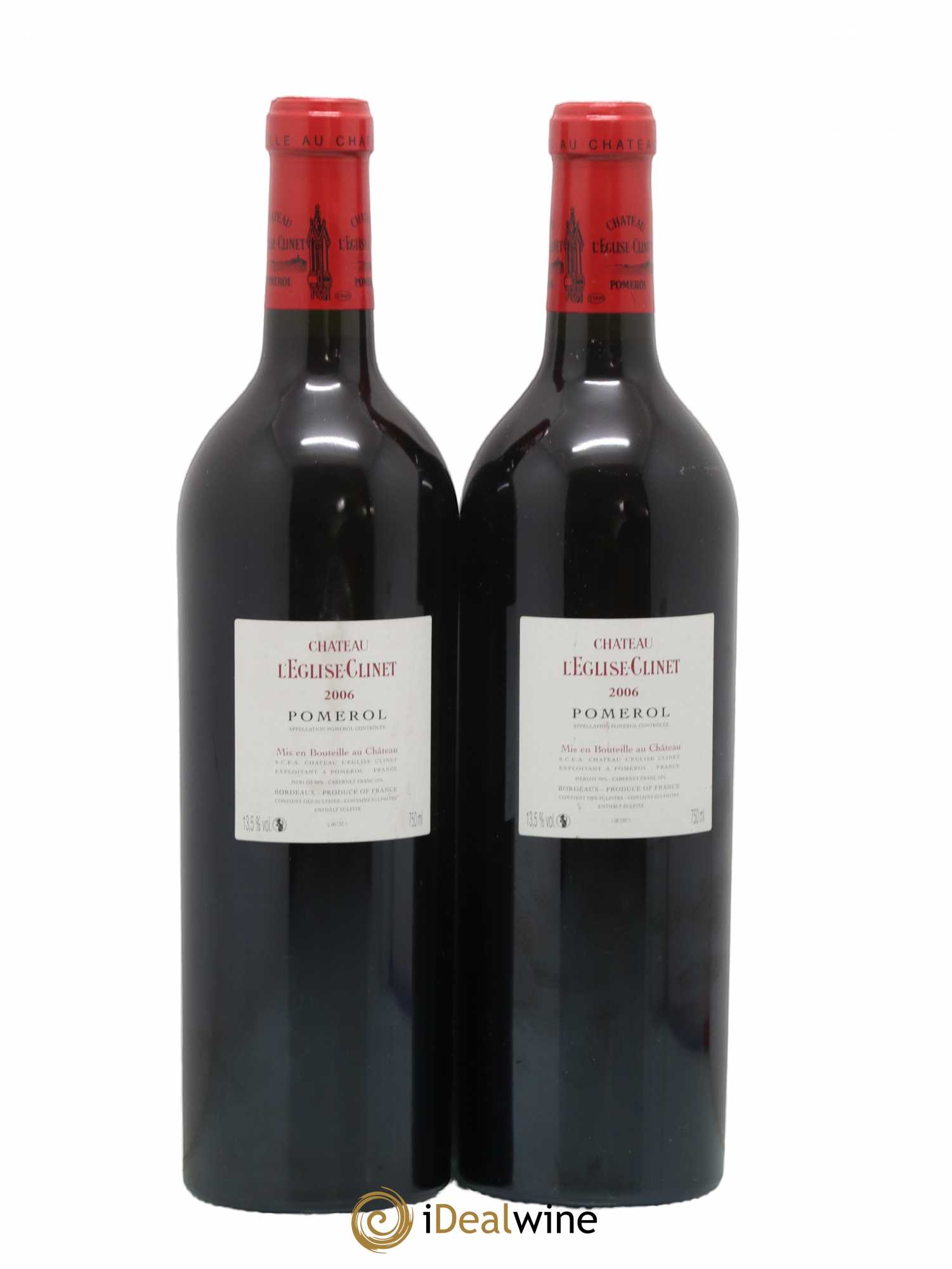 Château l' Église Clinet 2006 - Lot de 2 bouteilles - 1